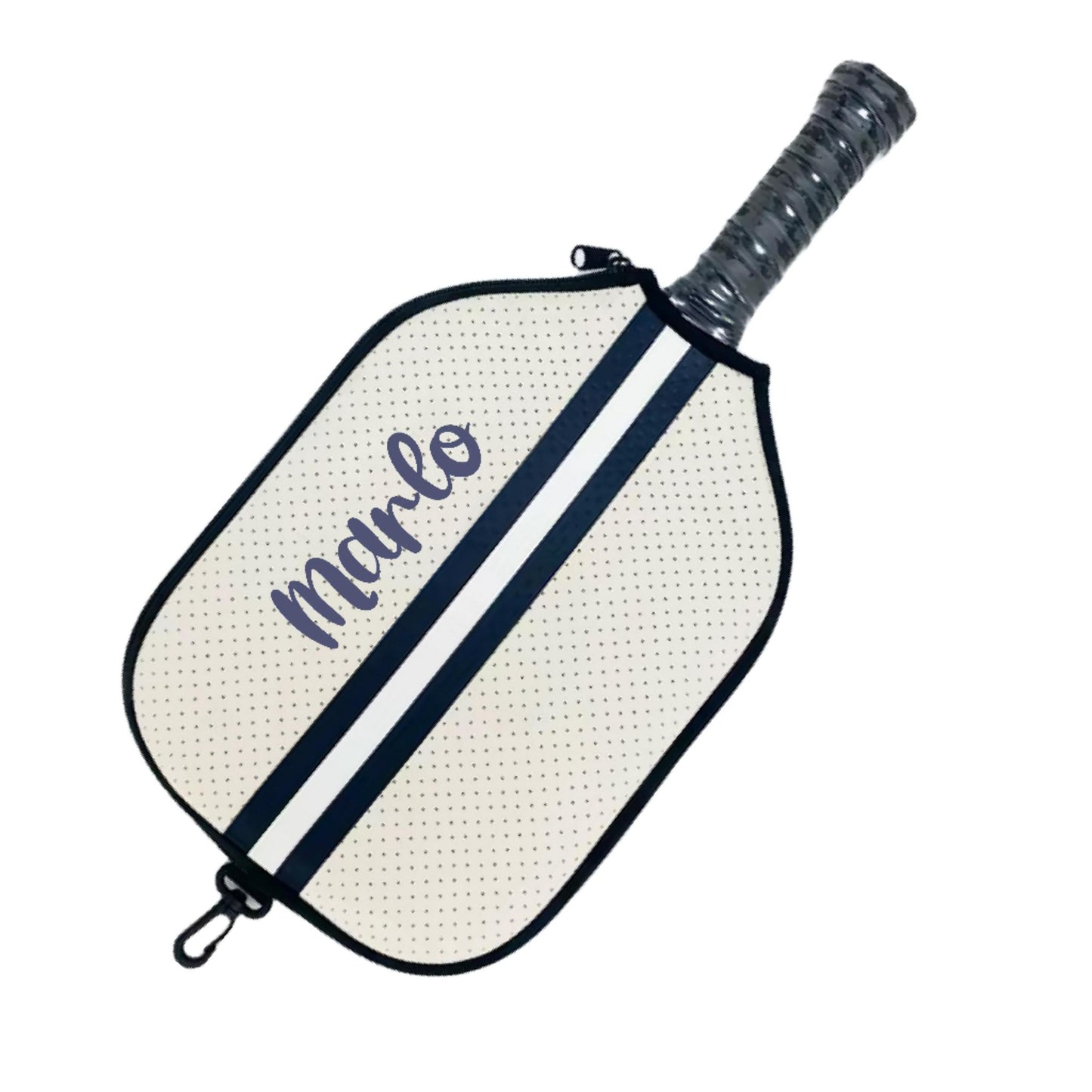 "Snow Cloud" Pickleball Paddle Cover | Personalized Pickleball Paddle Cover | Court Paddle Cover