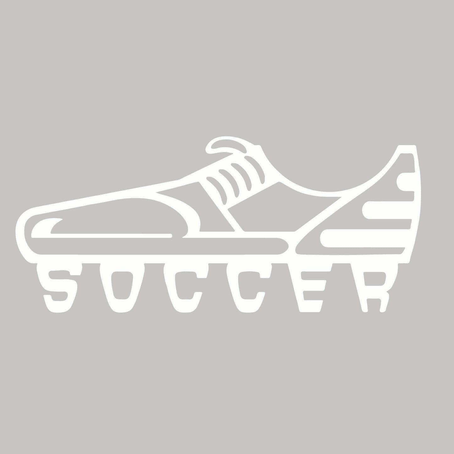 Soccer Cleat | Unisex Hoodie Athletic Soccer Sweatshirt | 50% Cotton/50% Polyester