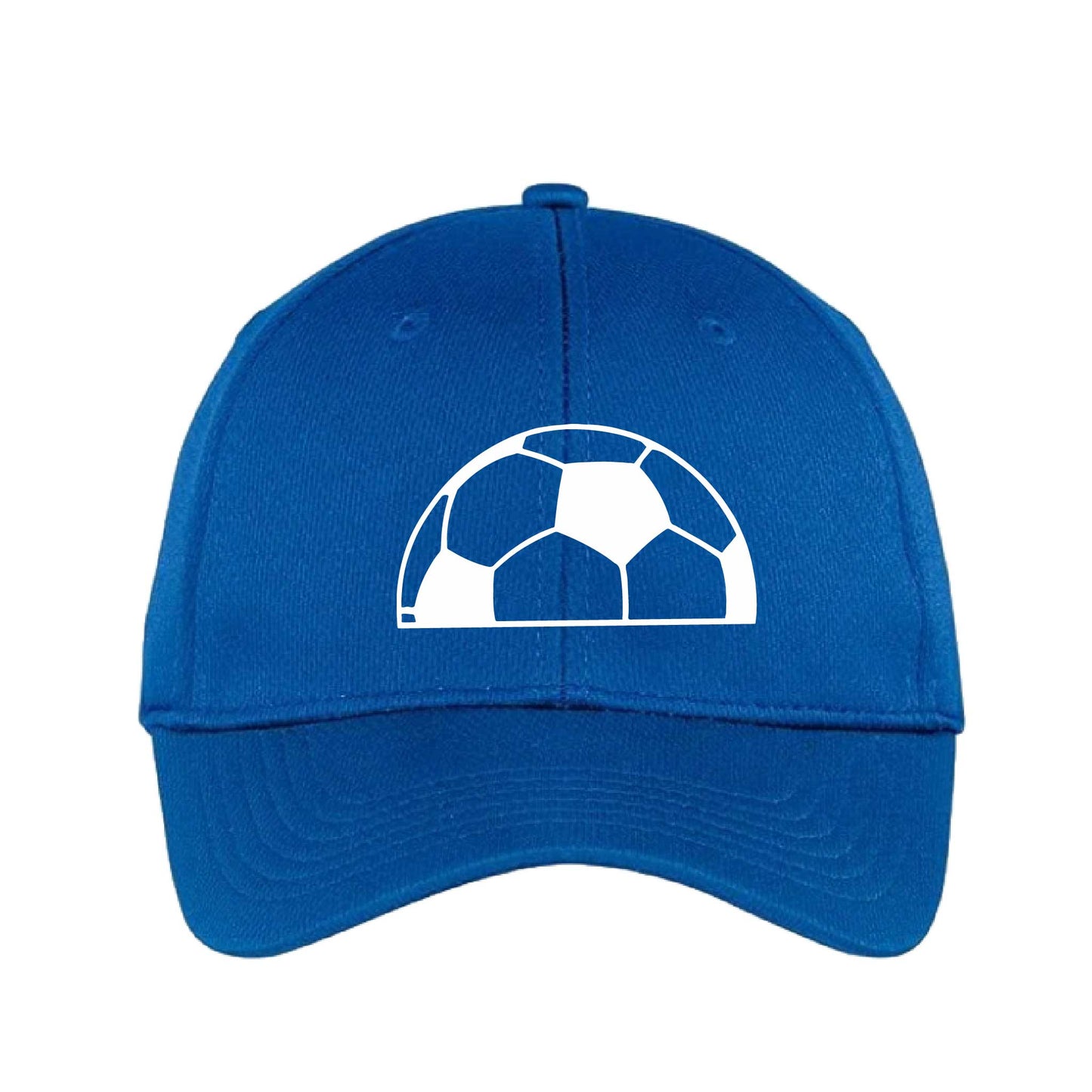 Half Soccer Ball | Soccer Hat | Moisture-Wicking 100% Polyester