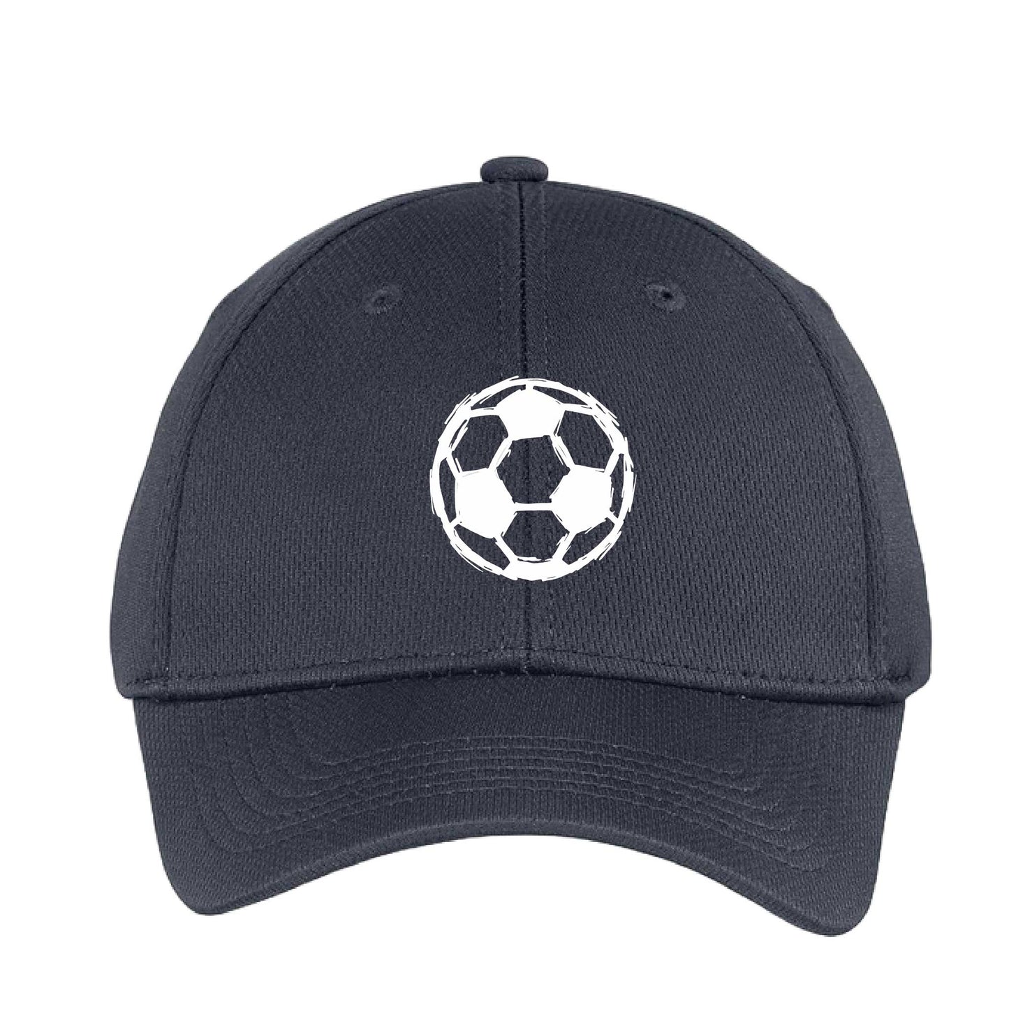 Soccer Sketched | Soccer Hat | Moisture-Wicking 100% Polyester