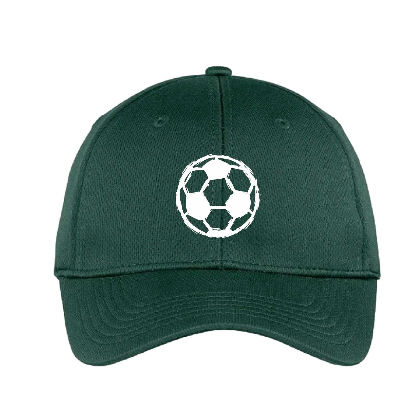 Soccer Sketched | Soccer Hat | Moisture-Wicking 100% Polyester