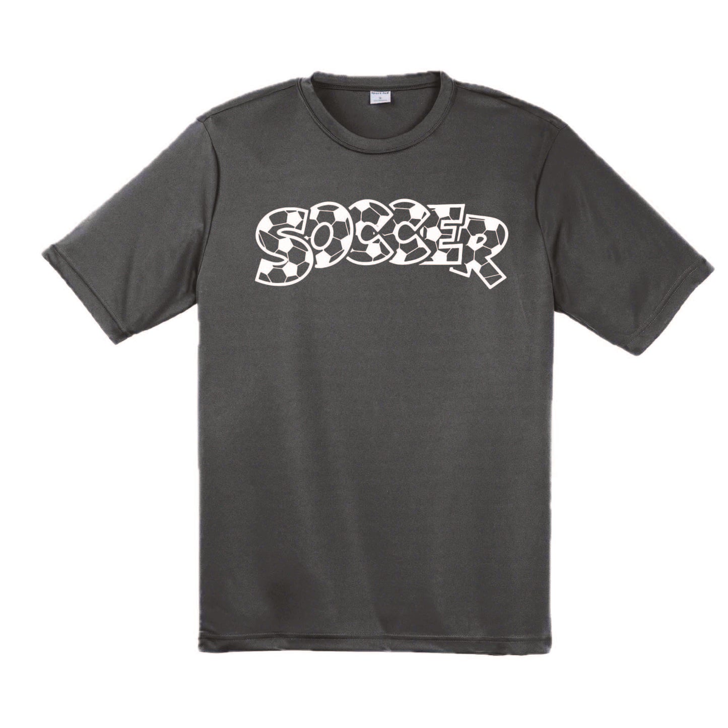 Soccer Hook | Men's Short Sleeve Soccer T-Shirt | 100% Polyester