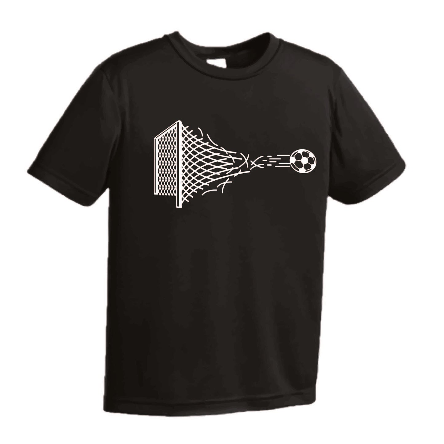 Soccer Net | Men's Short Sleeve Soccer T-Shirt | 100% Polyester