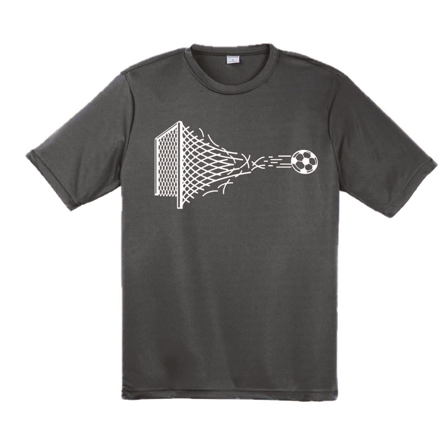 Soccer Net | Men's Short Sleeve Soccer T-Shirt | 100% Polyester
