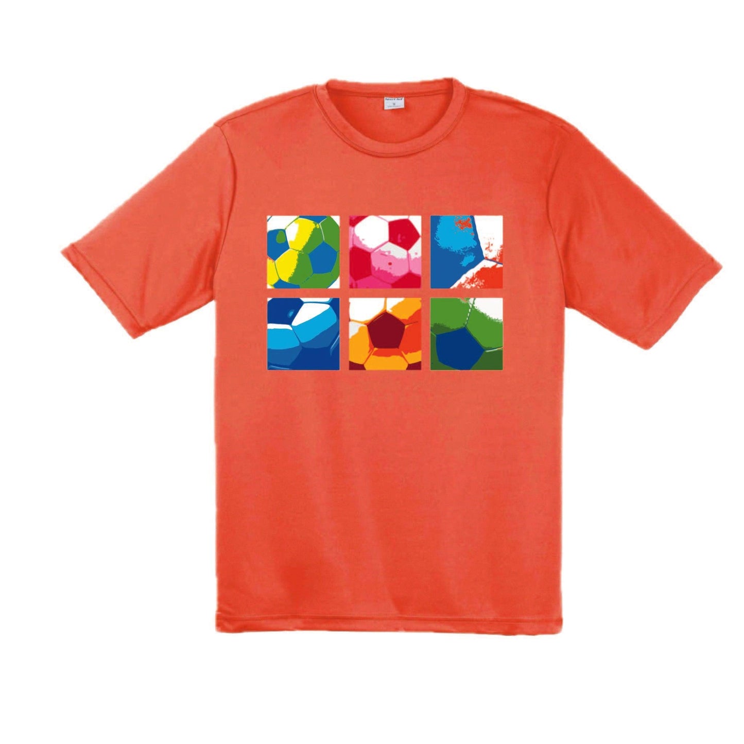 Soccer Panels | Men's Short Sleeve Soccer T-Shirt | 100% Polyester