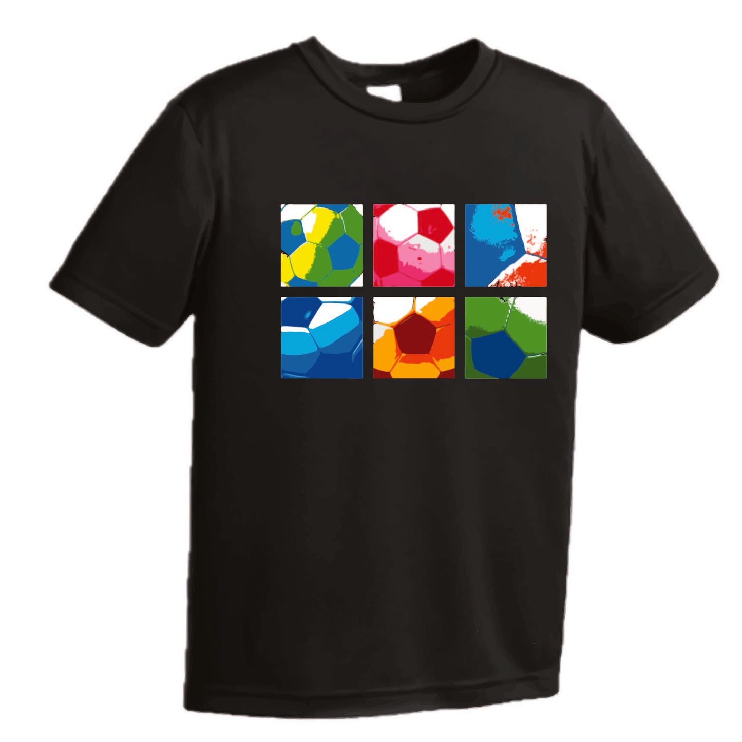 Soccer Panels | Youth Short Sleeve Soccer T-Shirts | 100% Polyester