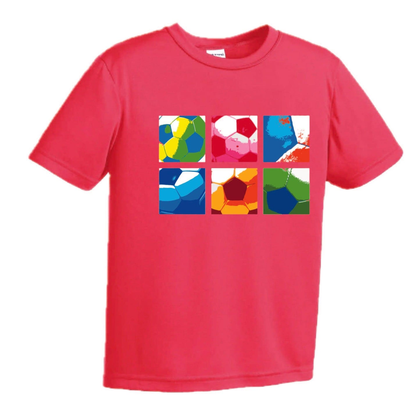Soccer Panels | Youth Short Sleeve Soccer T-Shirts | 100% Polyester