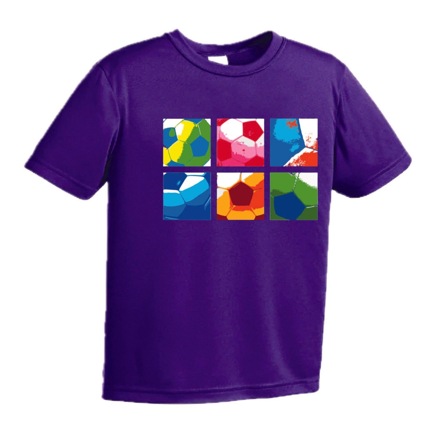 Soccer Panels | Youth Short Sleeve Soccer T-Shirts | 100% Polyester