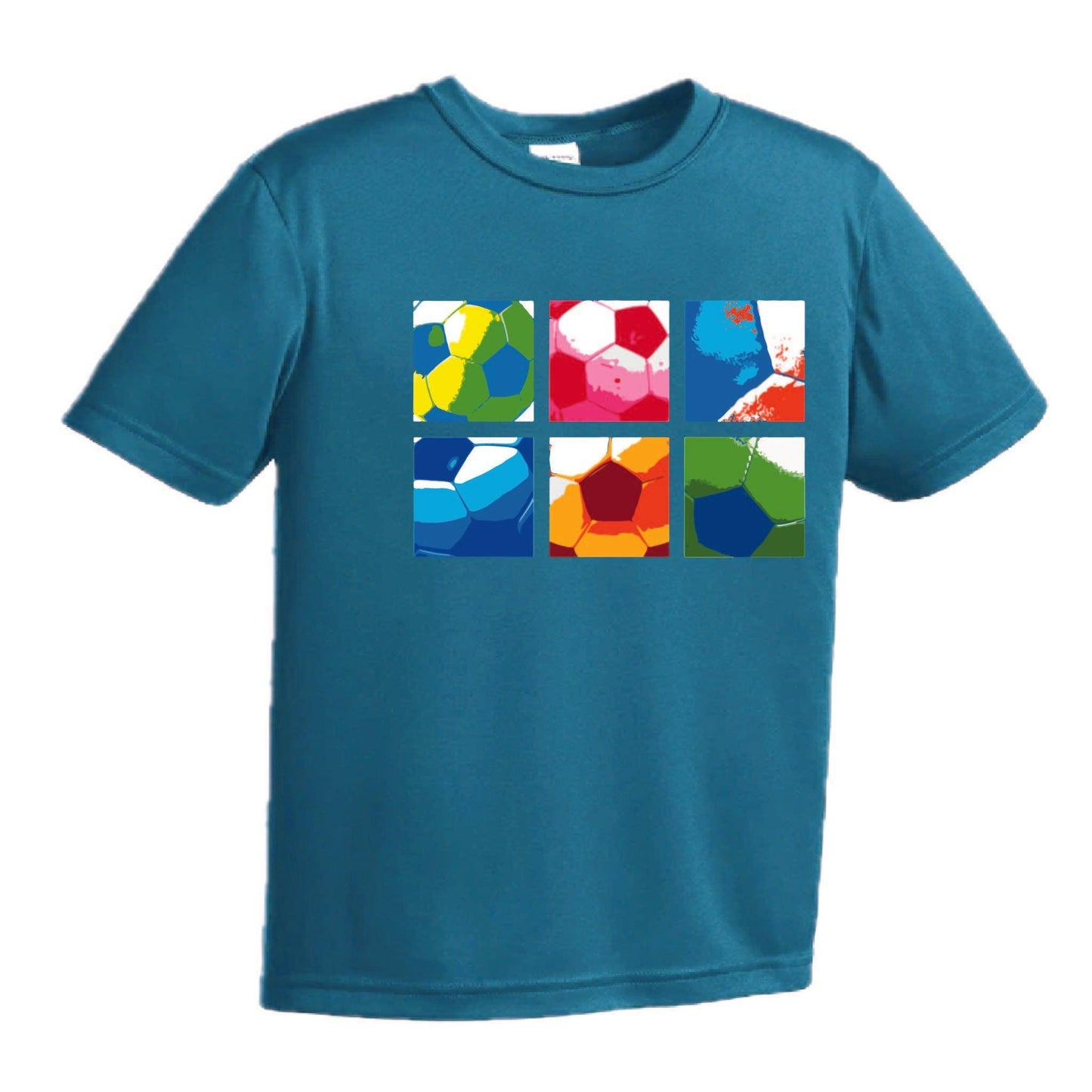 Soccer Panels | Youth Short Sleeve Soccer T-Shirts | 100% Polyester