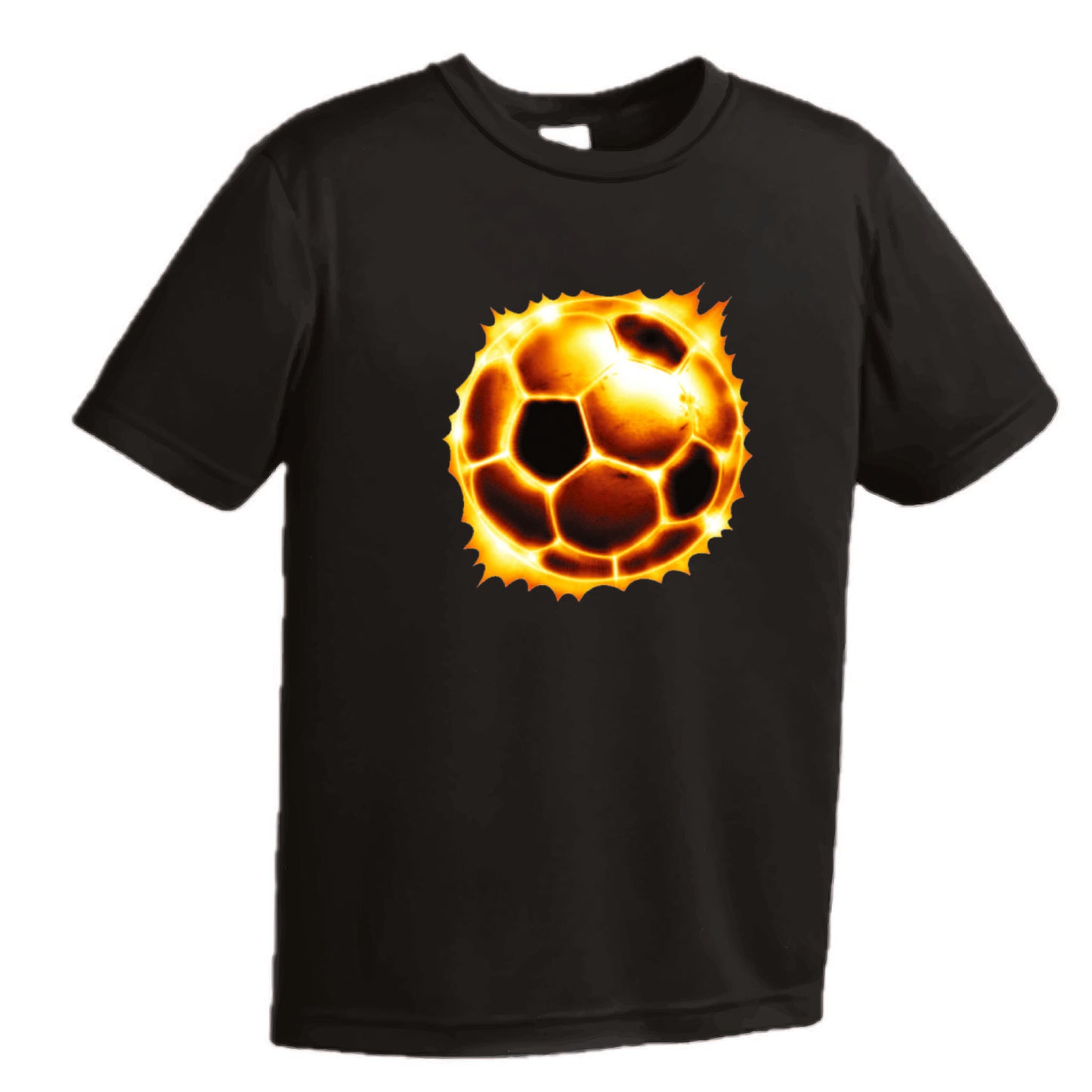 Soccer Radioactive | Youth Short Sleeve Soccer T-Shirts | 100% Polyester
