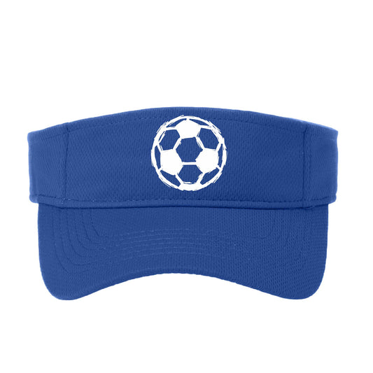 Soccer Sketched | Soccer Visors | Moisture Wicking 100% Polyester