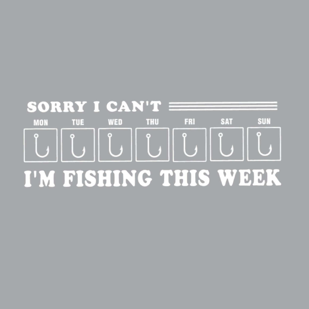 Sorry I Can't I'm Busy This Week Fishing | Youth Short Sleeve Camping T-Shirts | 100% Polyester