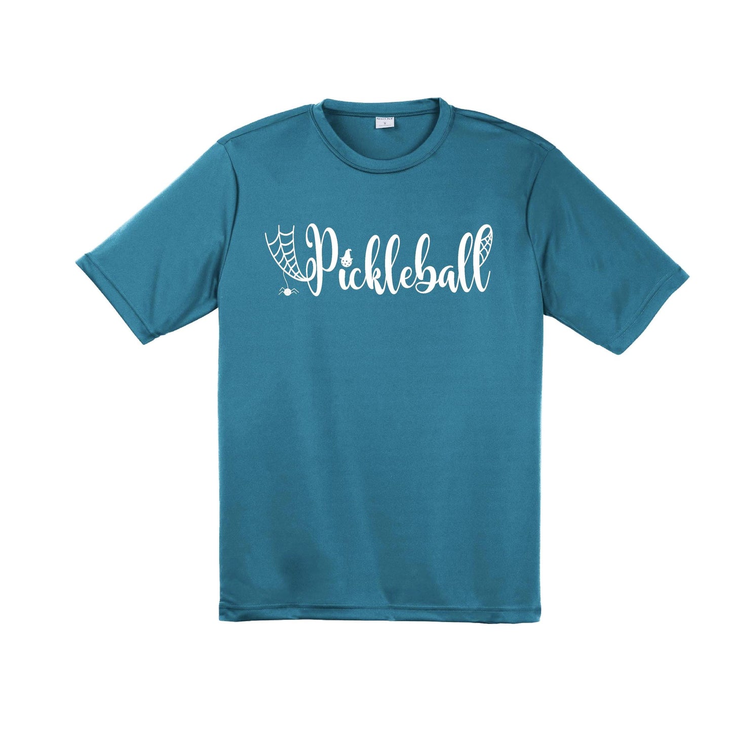 Spider Pickleball | Men's Short Sleeve Athletic Performance T-Shirt | 100% Polyester