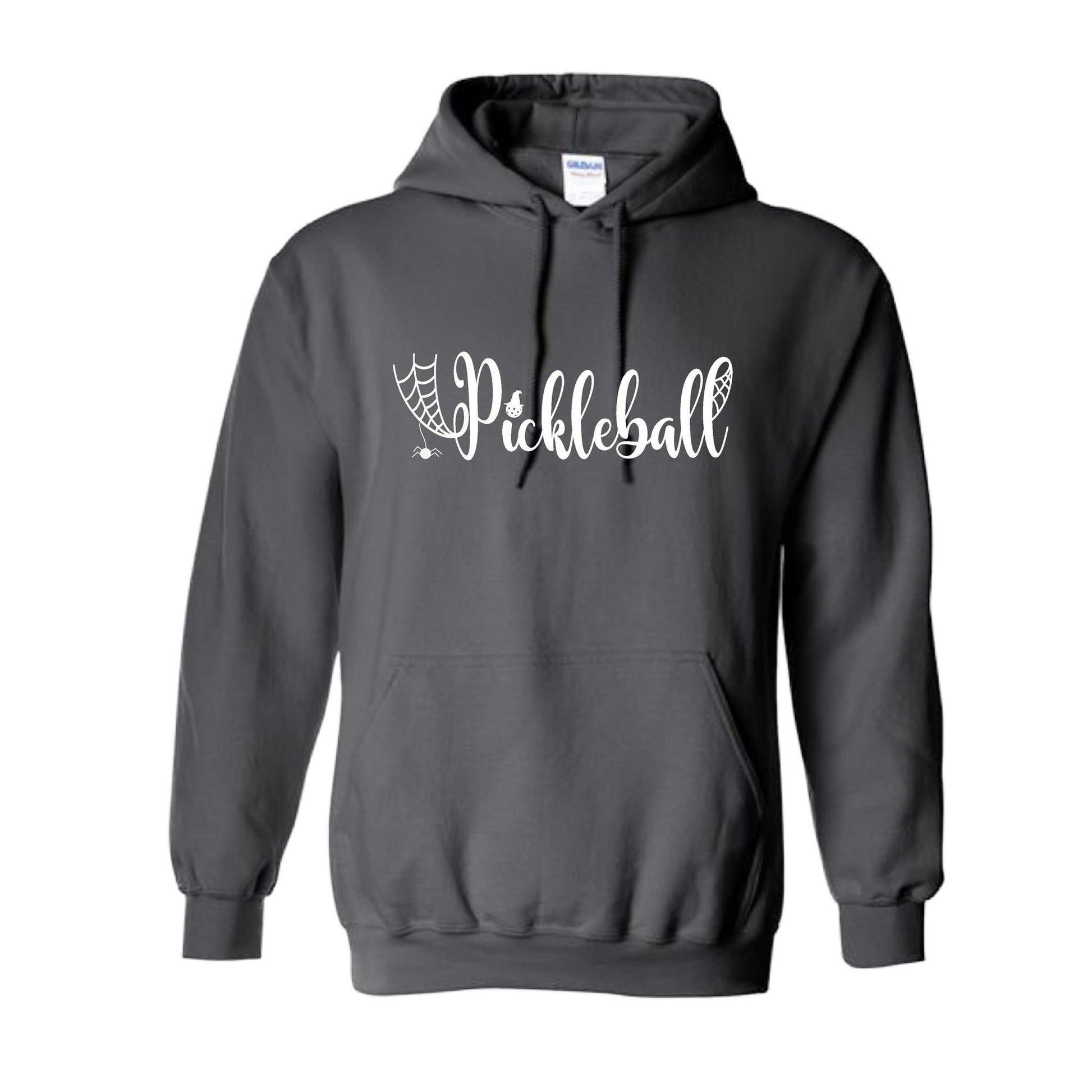 Spider Pickleball | Unisex Hoodie Athletic Sweatshirt | 50% Cotton/50% Polyester