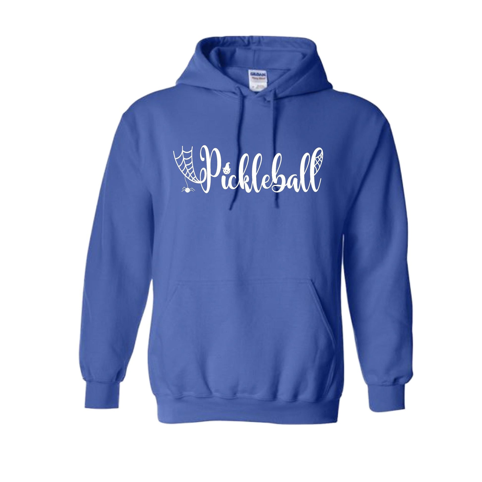 Spider Pickleball | Unisex Hoodie Athletic Sweatshirt | 50% Cotton/50% Polyester