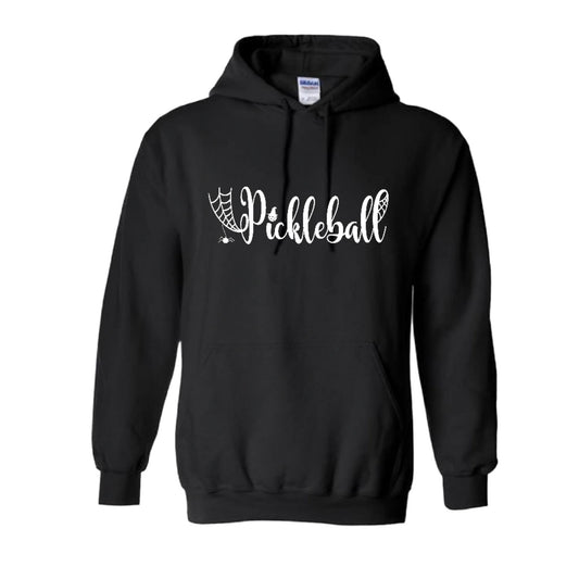 Spider Pickleball | Unisex Hoodie Athletic Sweatshirt | 50% Cotton/50% Polyester