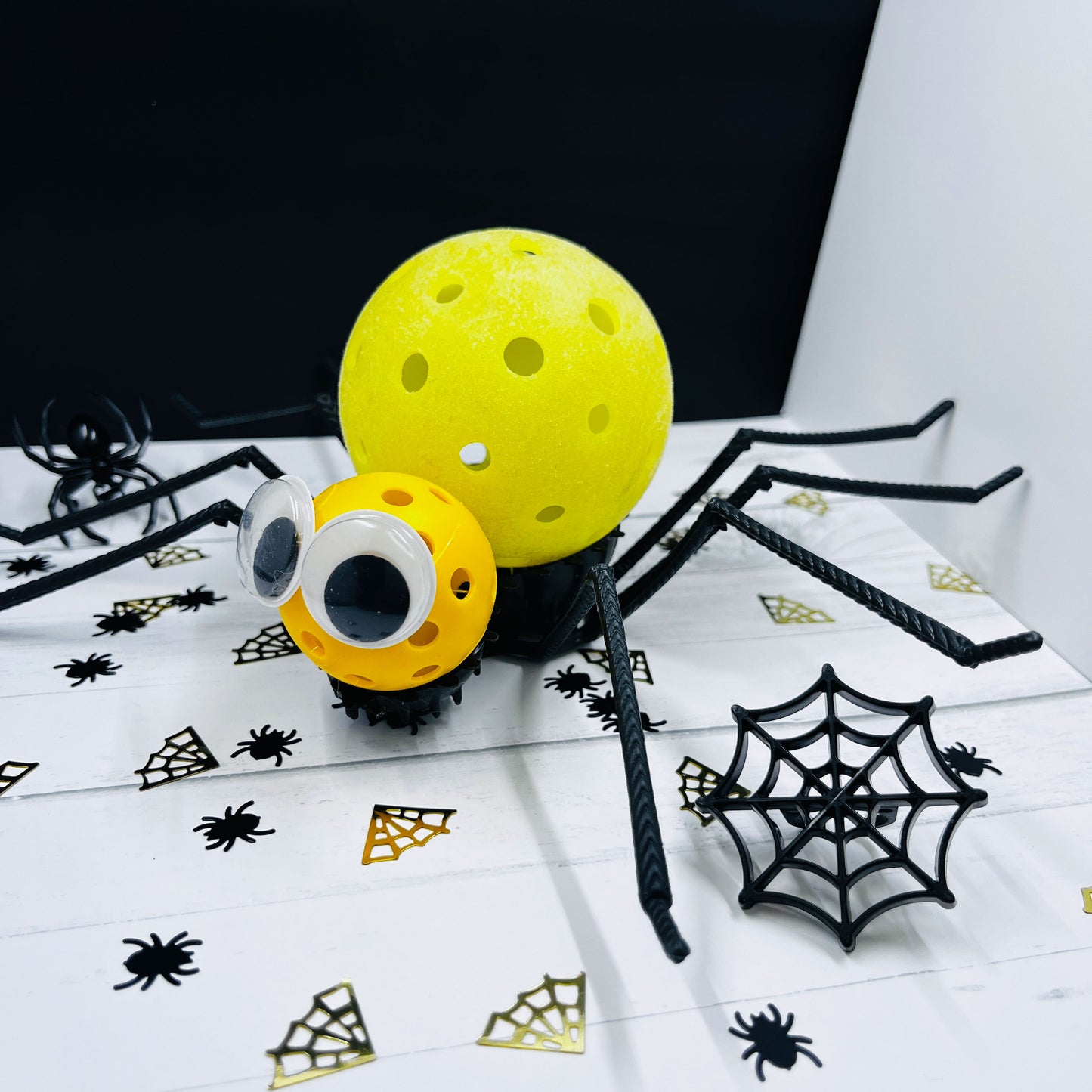 Halloween Pickleball Spiders | Pickleball Halloween Gifts And Decor