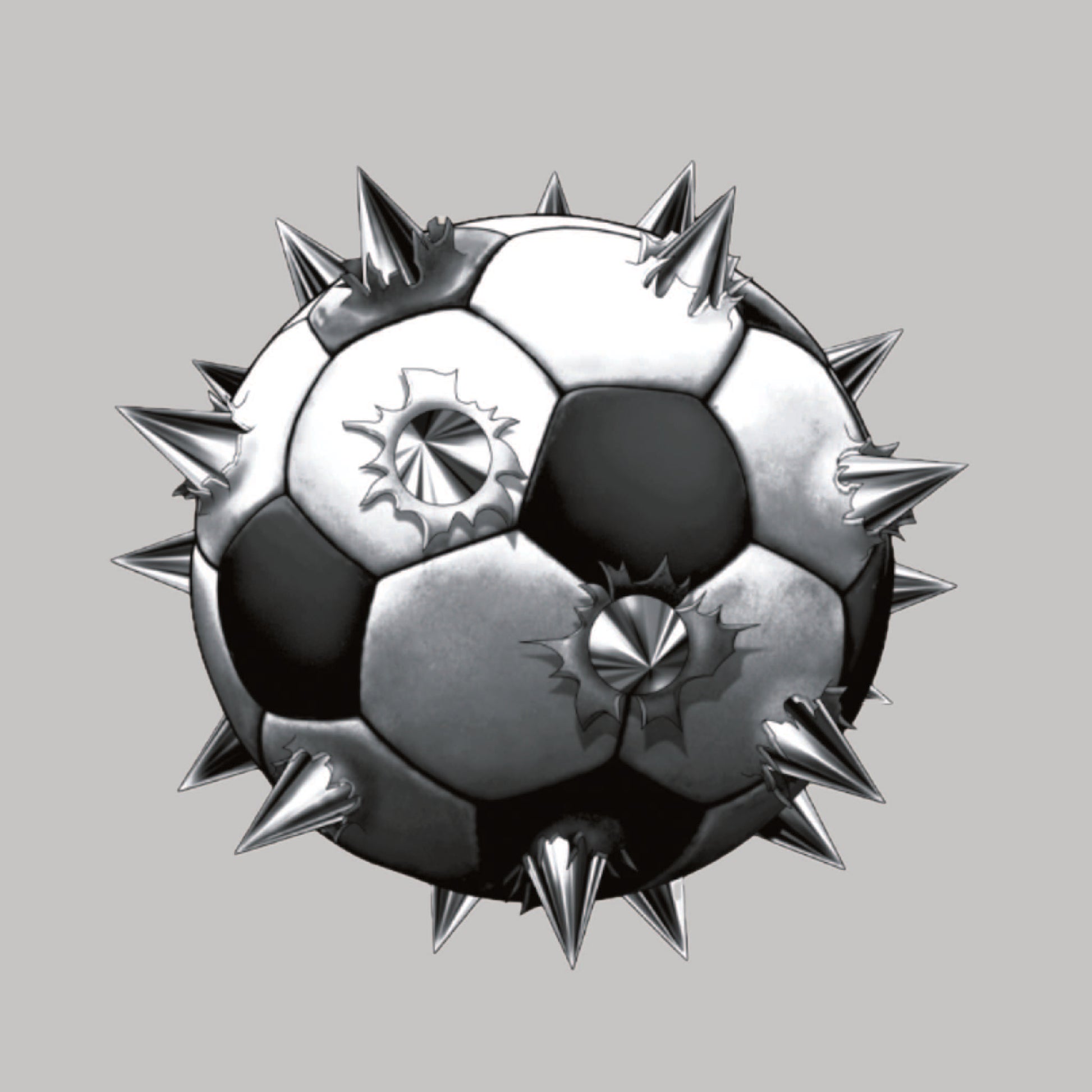 Spiked Soccer | Unisex Hoodie Athletic Soccer Sweatshirt | 50% Cotton/50% Polyester