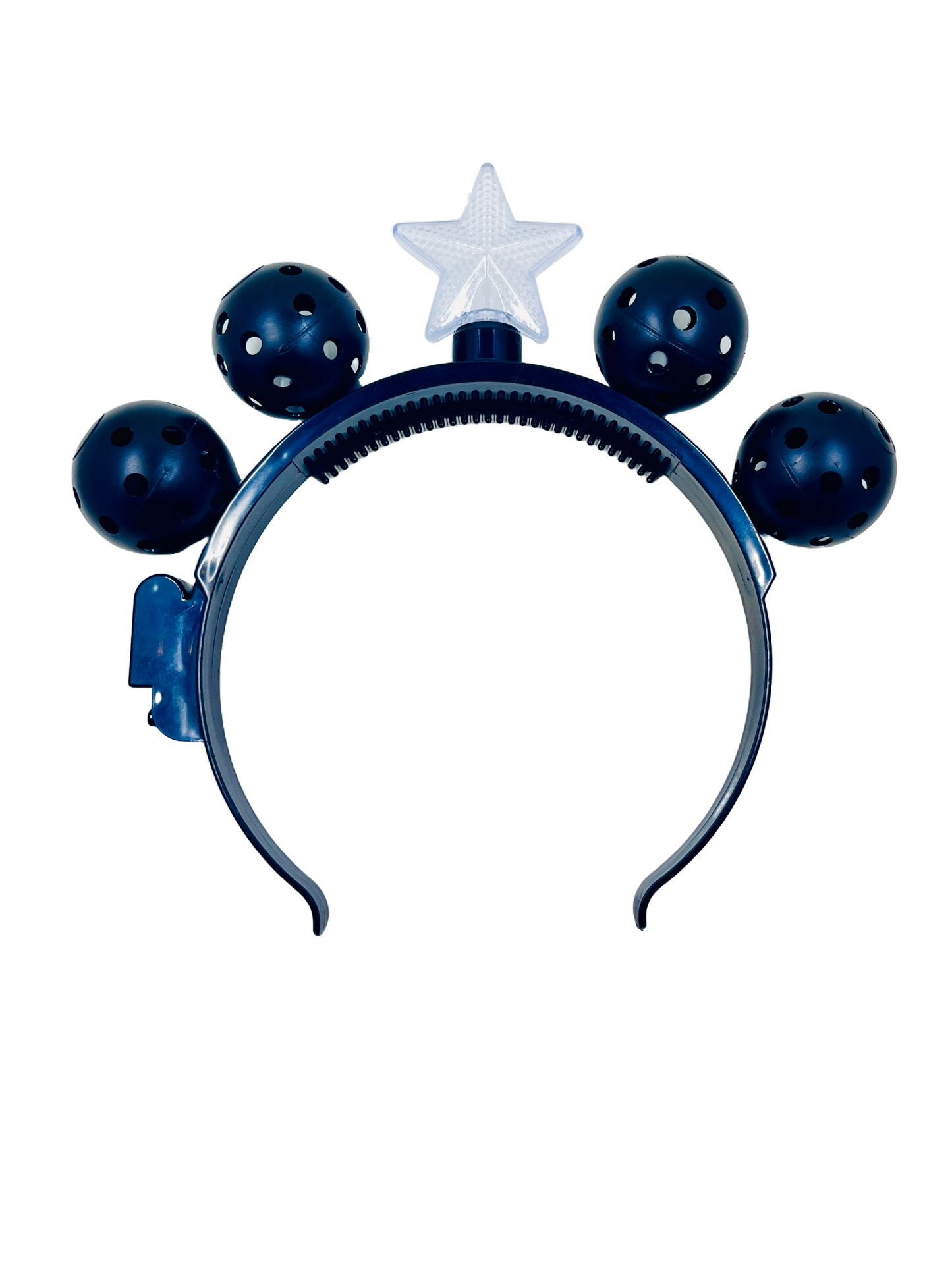 Mini Pickleball Star Headband With Flashing Lights | Fun Pickleball Gifts