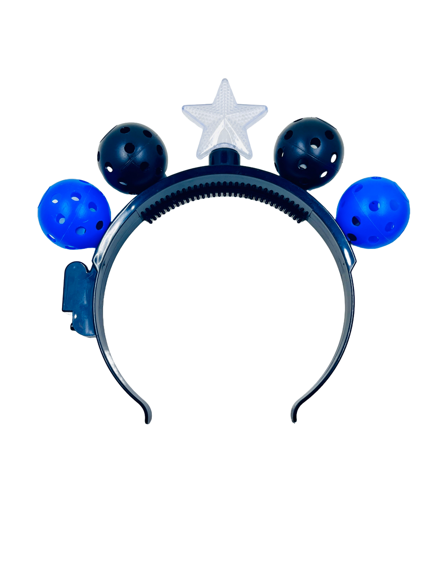 Mini Pickleball Star Headband With Flashing Lights | Fun Pickleball Gifts