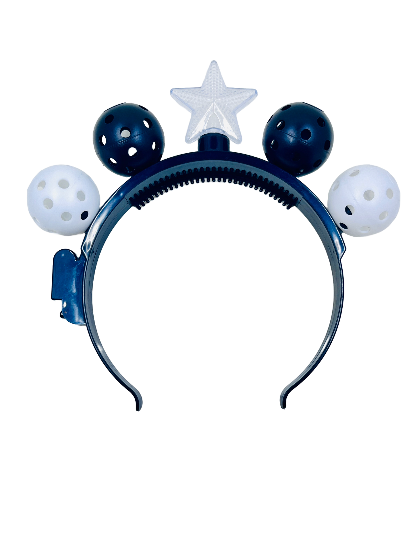 Mini Pickleball Star Headband With Flashing Lights | Fun Pickleball Gifts