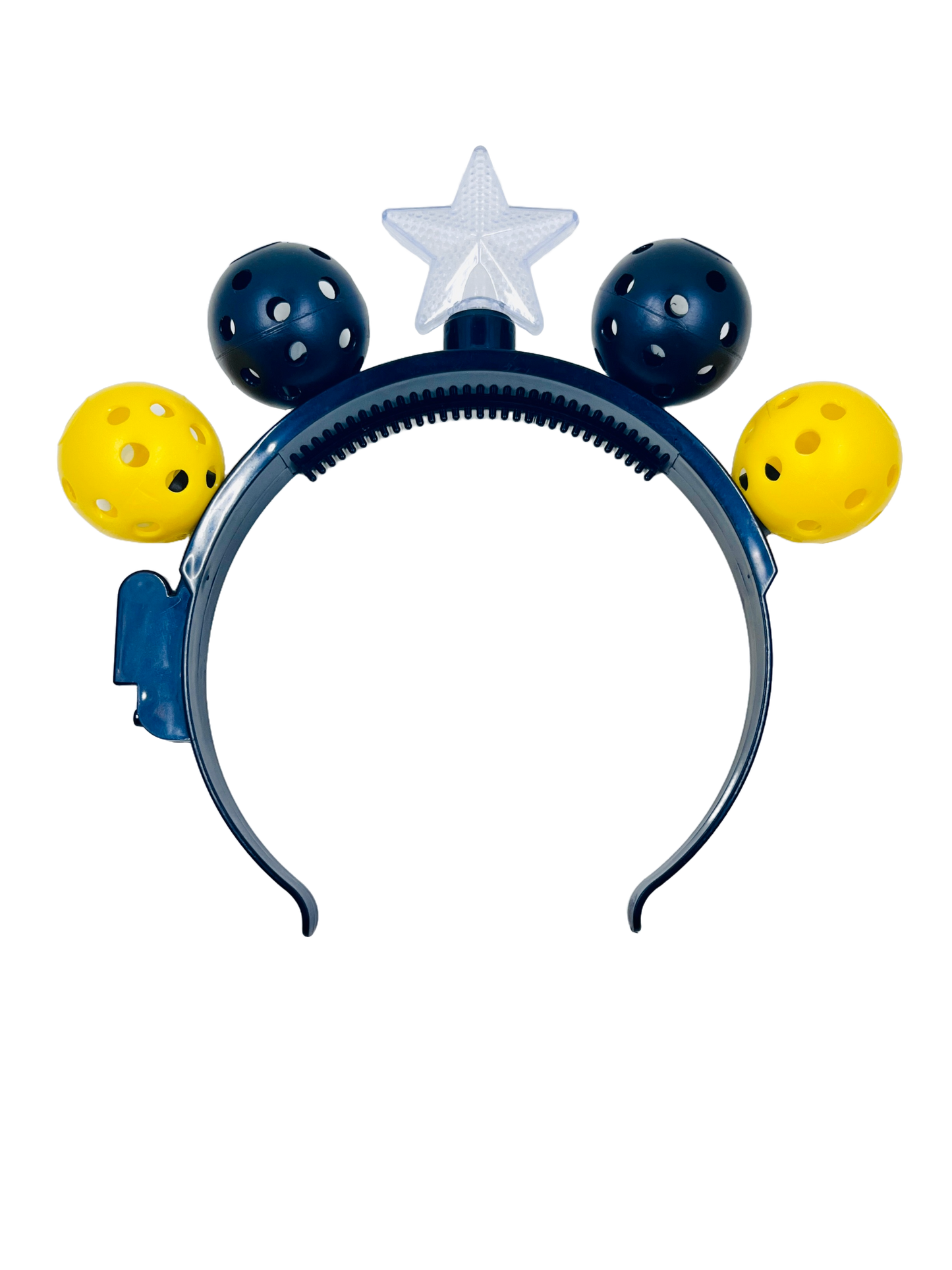 Mini Pickleball Star Headband With Flashing Lights | Fun Pickleball Gifts