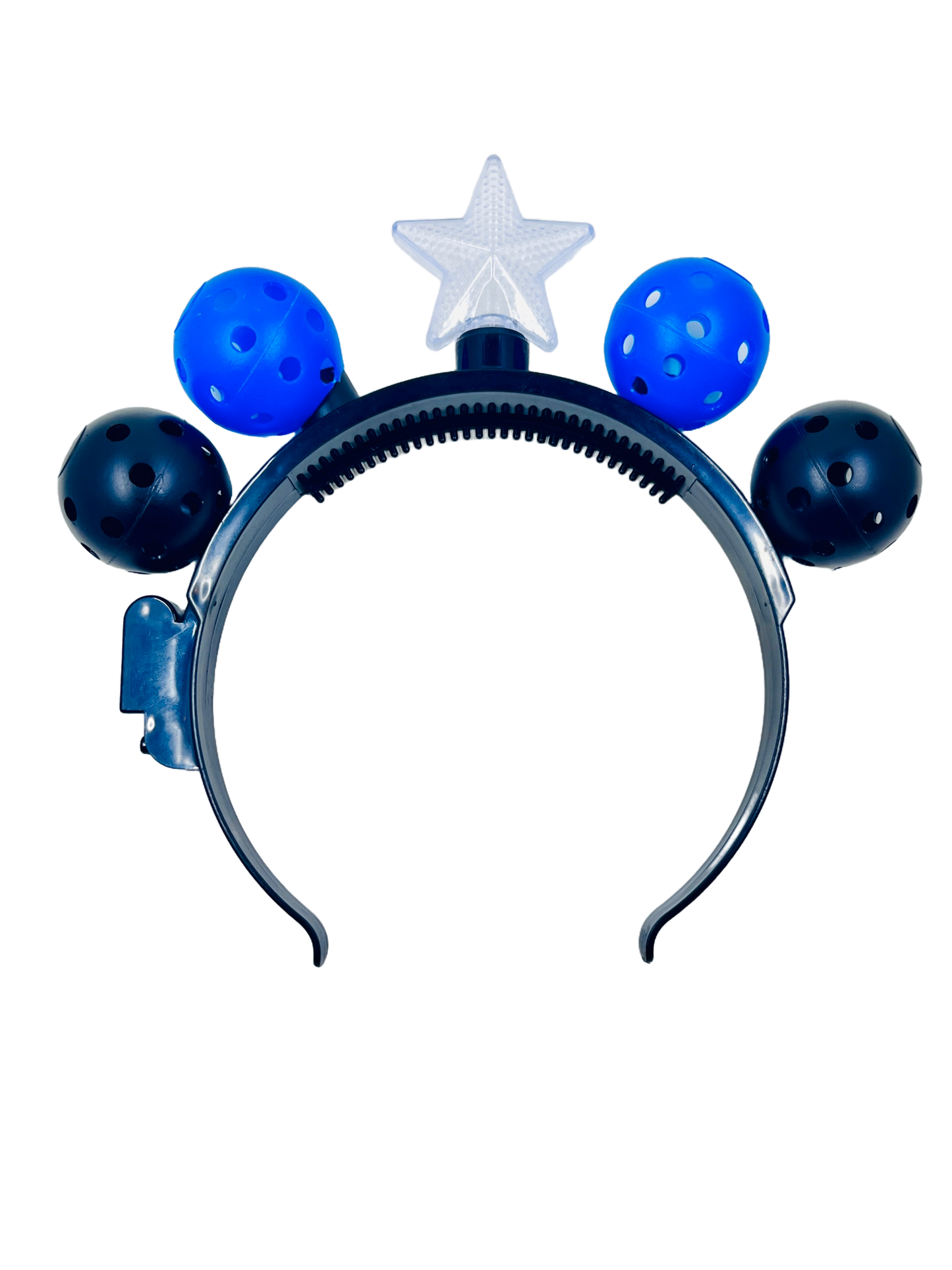 Mini Pickleball Star Headband With Flashing Lights | Fun Pickleball Gifts