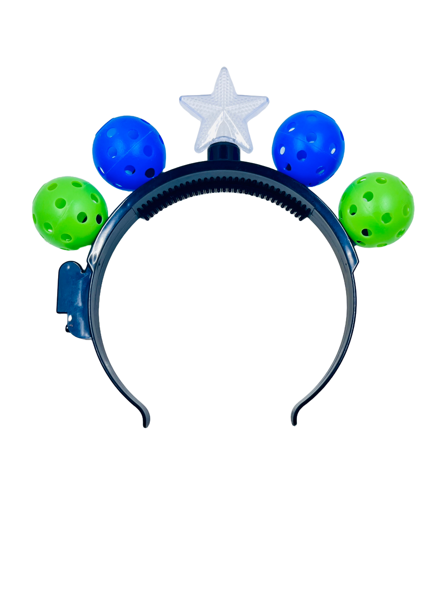 Mini Pickleball Star Headband With Flashing Lights | Fun Pickleball Gifts