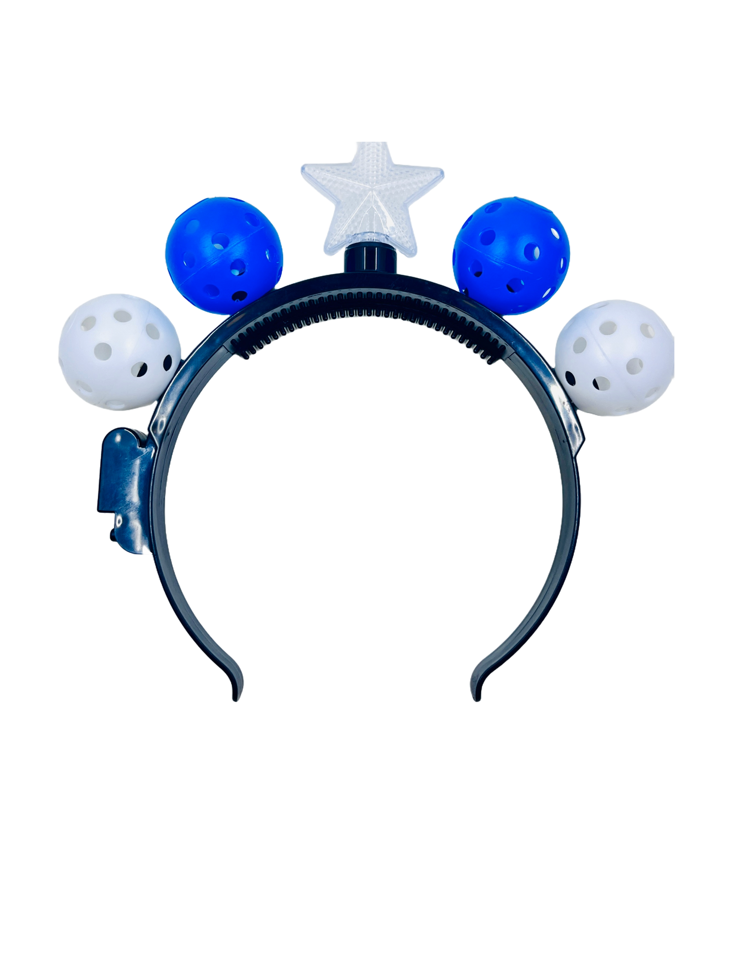 Mini Pickleball Star Headband With Flashing Lights | Fun Pickleball Gifts