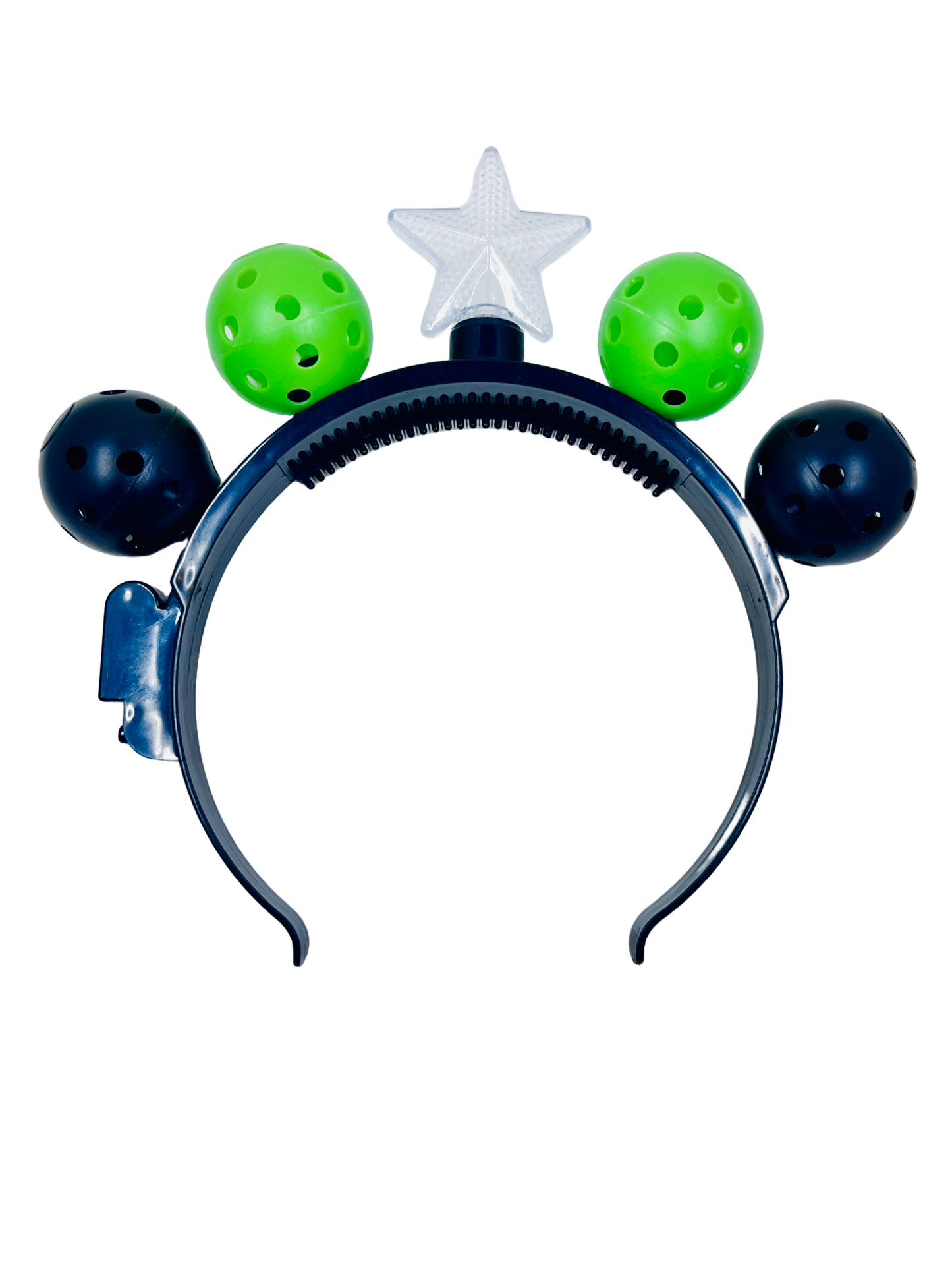 Mini Pickleball Star Headband With Flashing Lights | Fun Pickleball Gifts