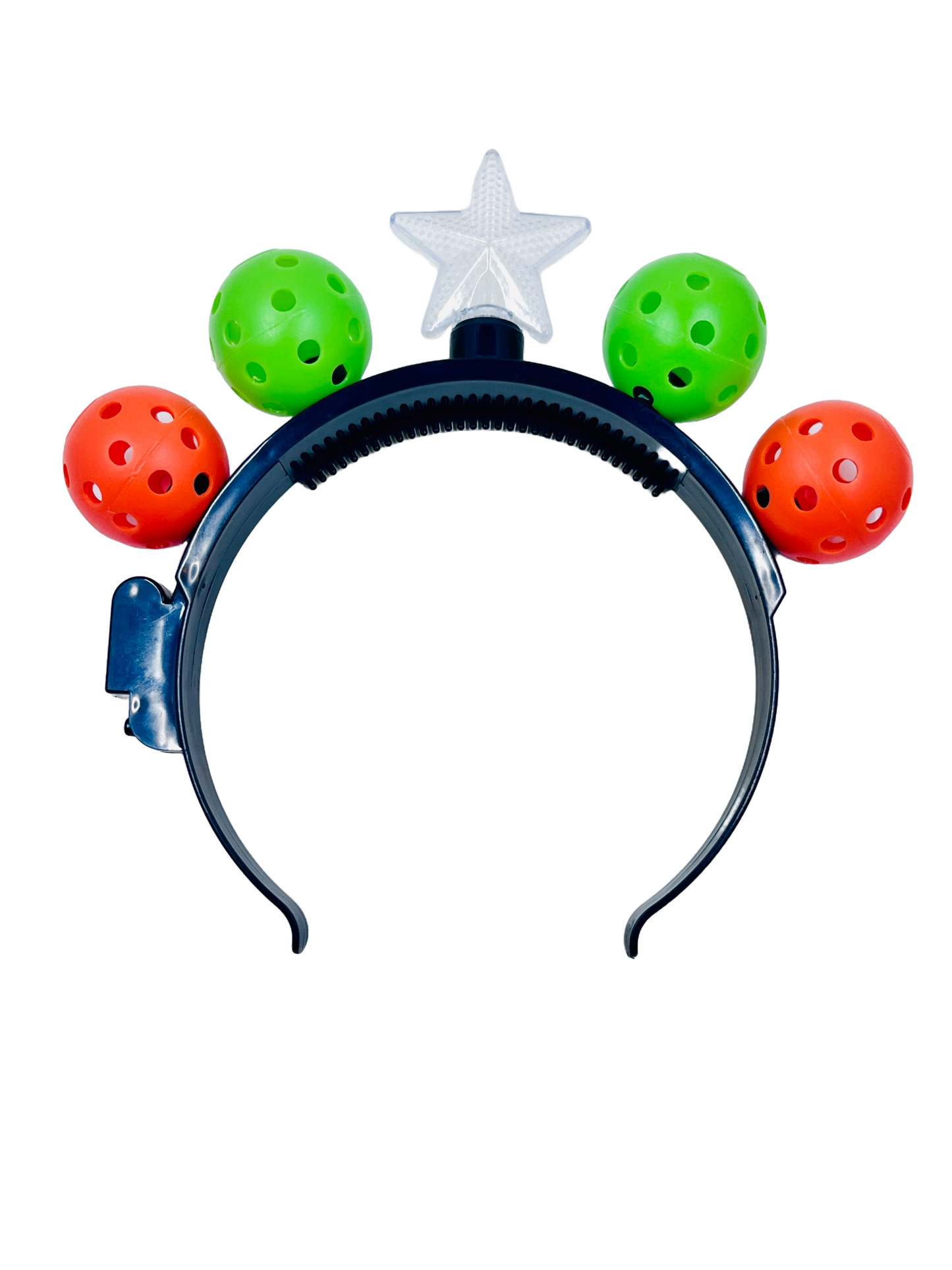 Mini Pickleball Star Headband With Flashing Lights | Fun Pickleball Gifts