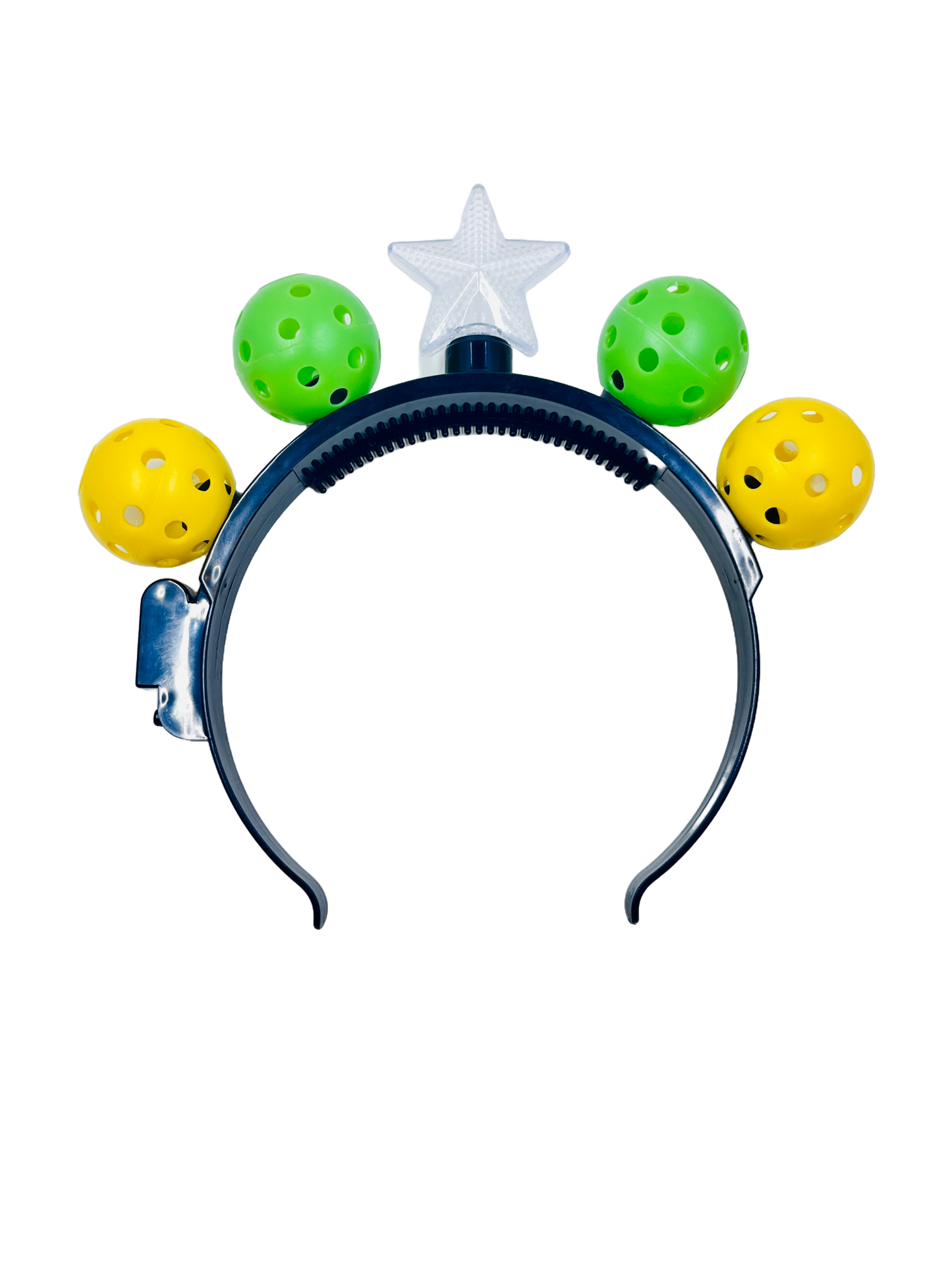 Mini Pickleball Star Headband With Flashing Lights | Fun Pickleball Gifts