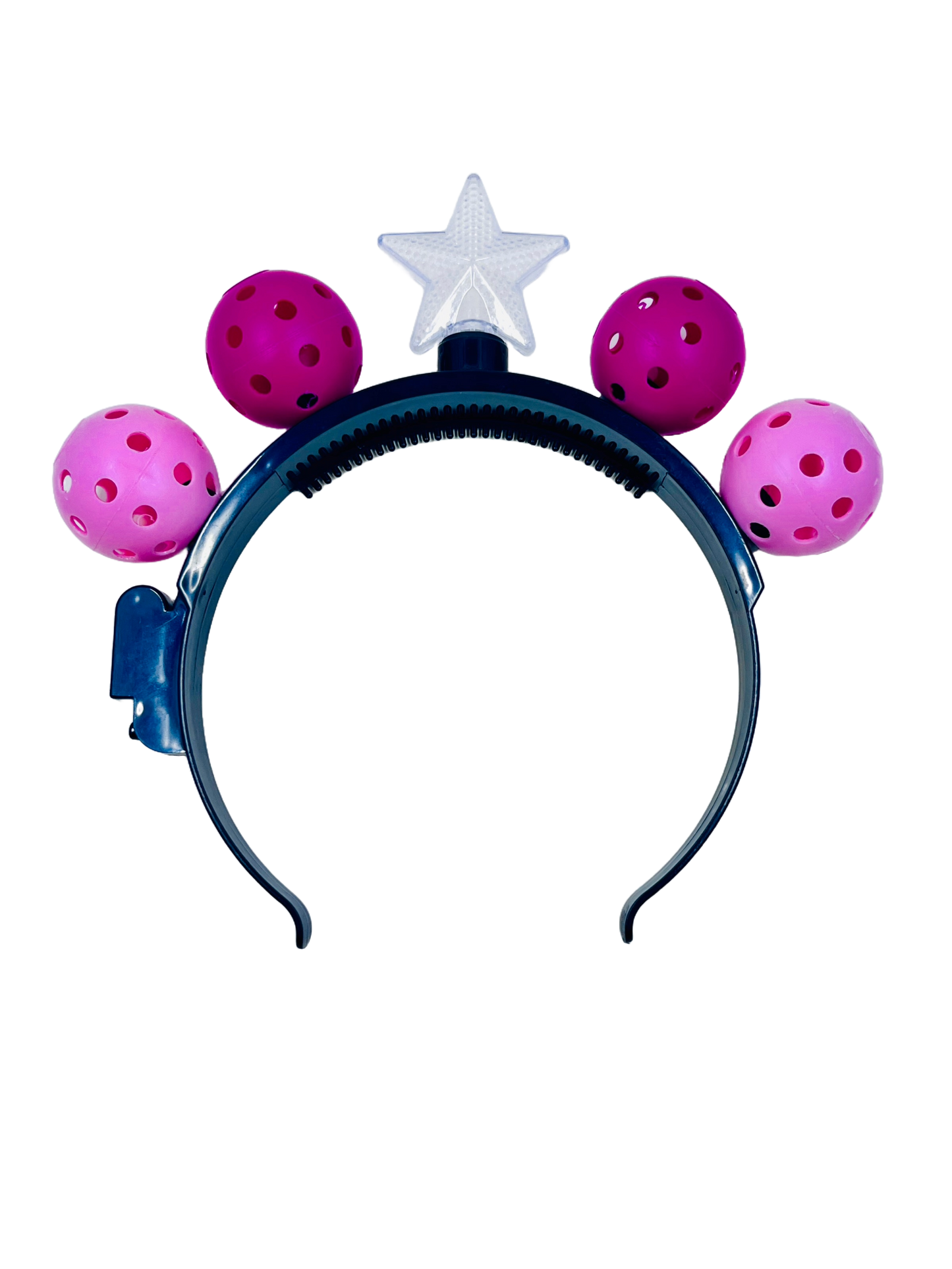 Mini Pickleball Star Headband With Flashing Lights | Fun Pickleball Gifts