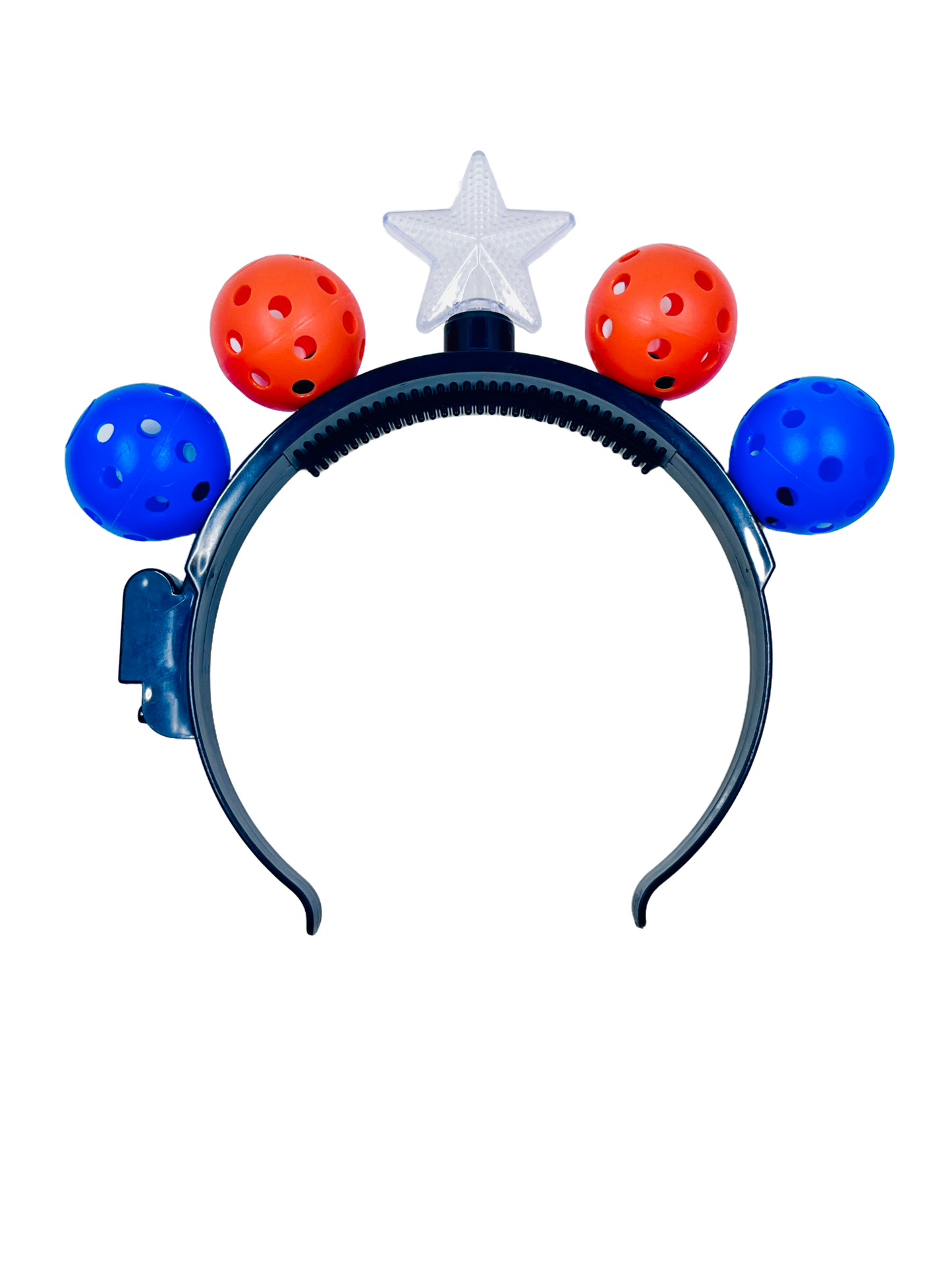 Mini Pickleball Star Headband With Flashing Lights | Fun Pickleball Gifts