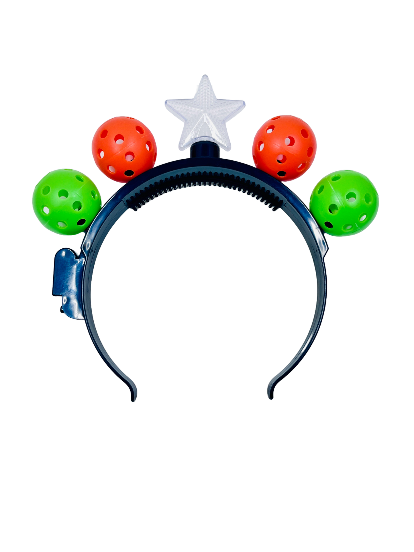 Mini Pickleball Star Headband With Flashing Lights | Fun Pickleball Gifts