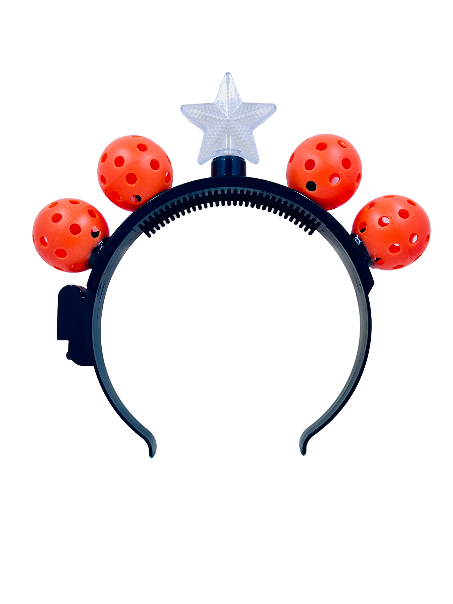 Mini Pickleball Star Headband With Flashing Lights | Fun Pickleball Gifts