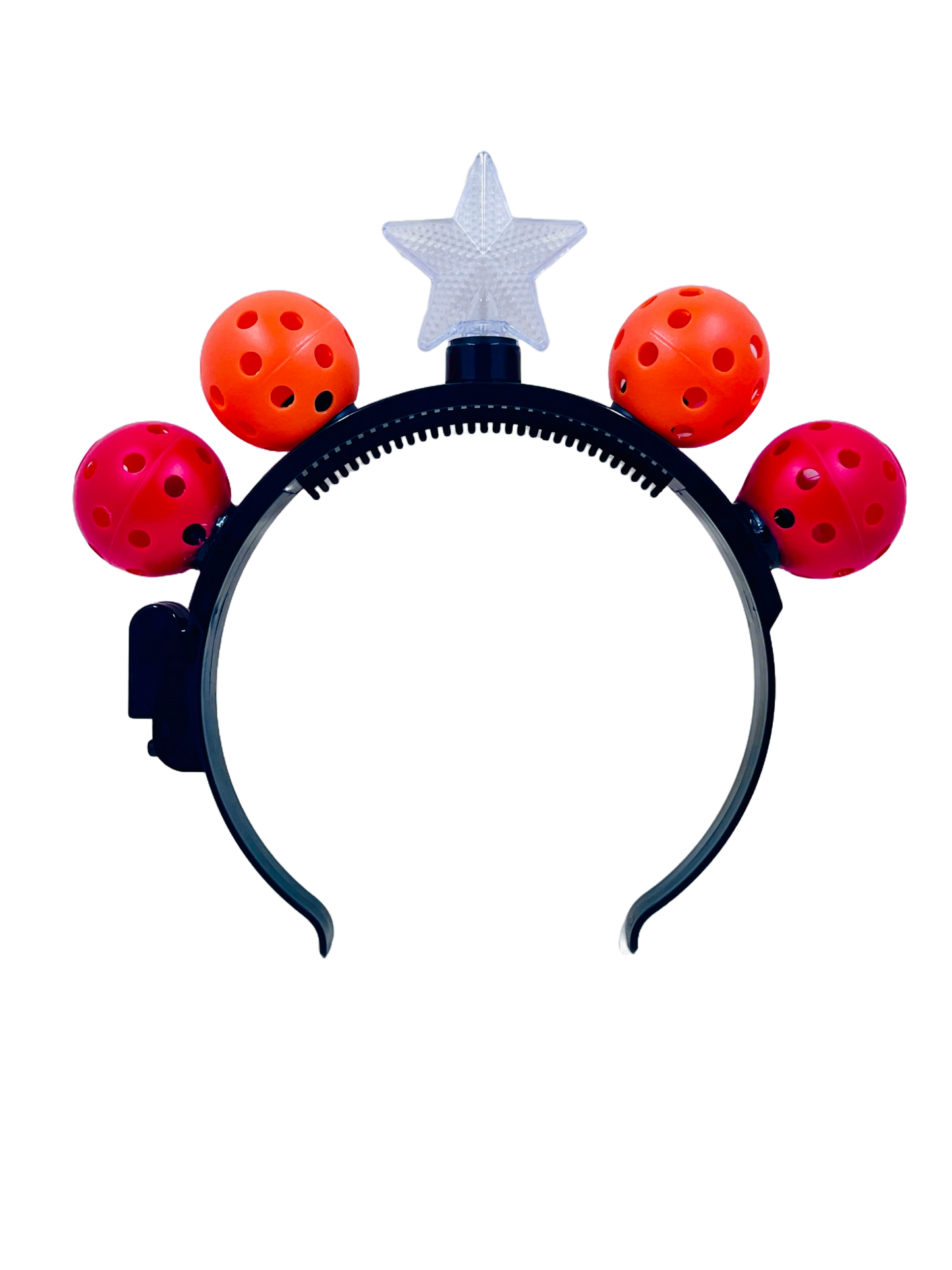 Mini Pickleball Star Headband With Flashing Lights | Fun Pickleball Gifts