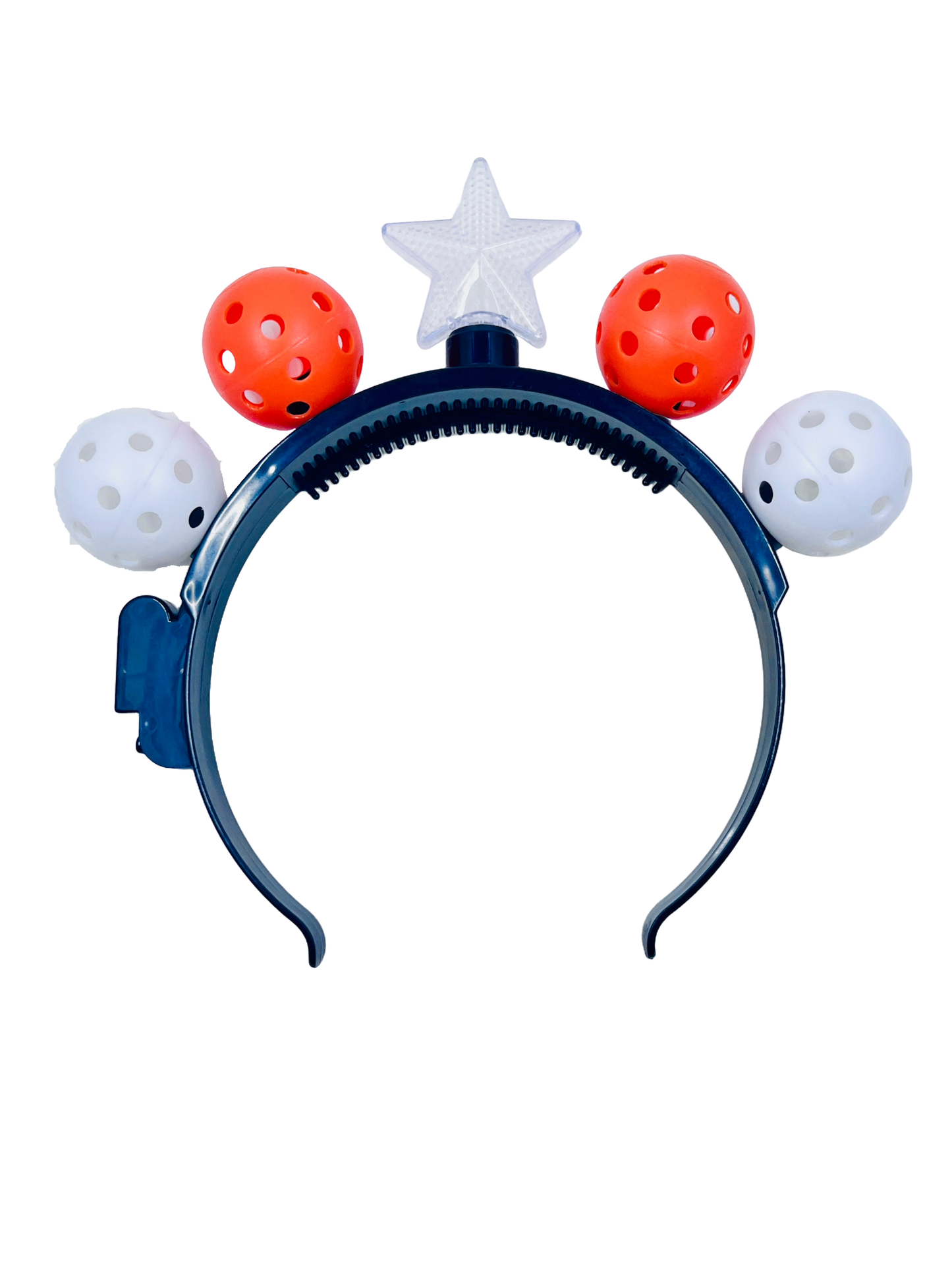 Mini Pickleball Star Headband With Flashing Lights | Fun Pickleball Gifts