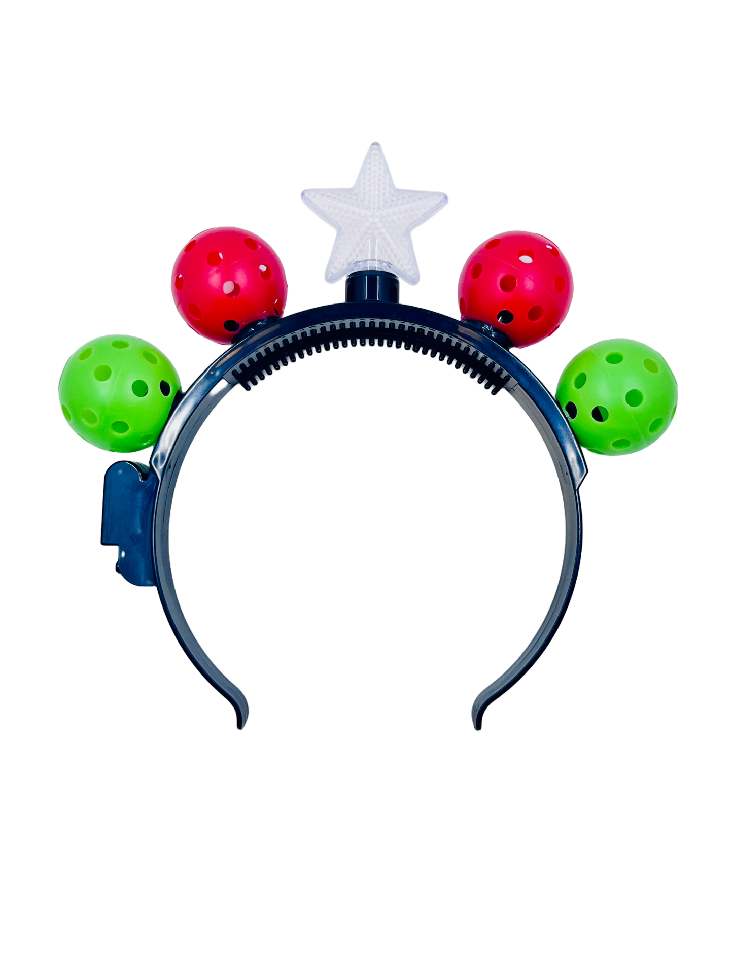 Mini Pickleball Star Headband With Flashing Lights | Fun Pickleball Gifts