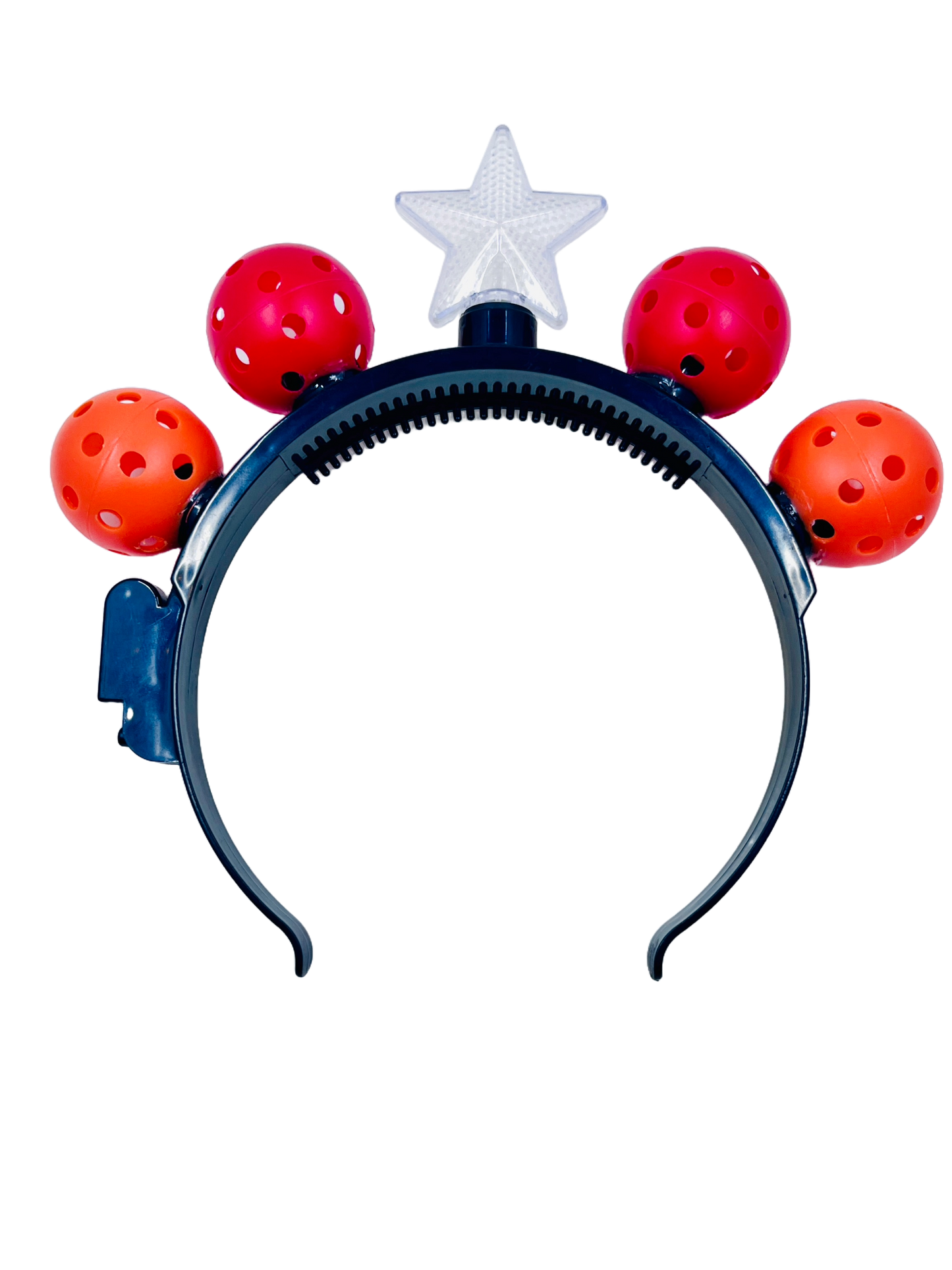 Mini Pickleball Star Headband With Flashing Lights | Fun Pickleball Gifts