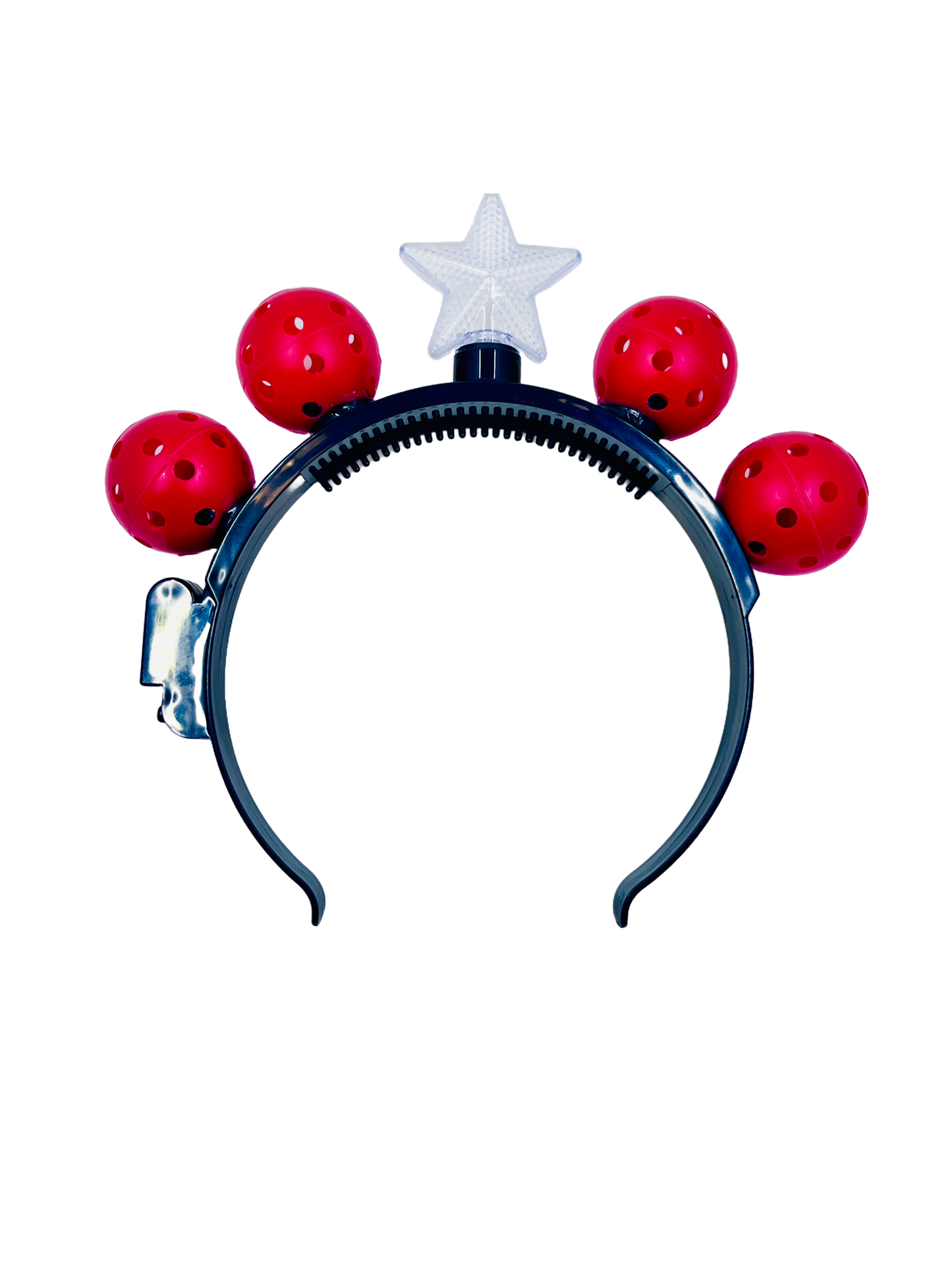 Mini Pickleball Star Headband With Flashing Lights | Fun Pickleball Gifts