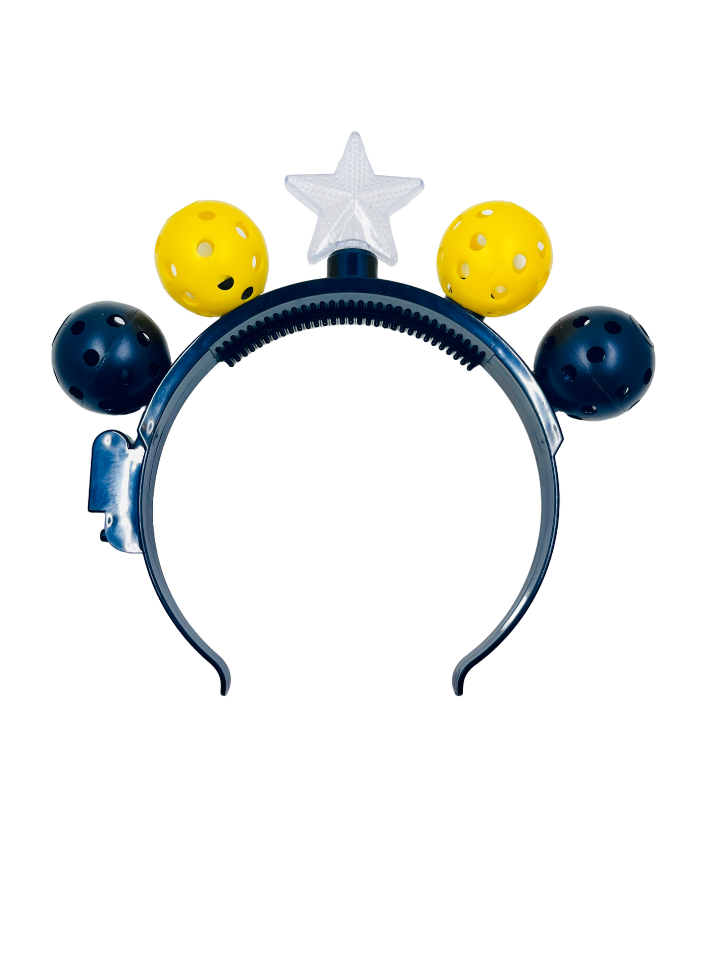 Mini Pickleball Star Headband With Flashing Lights | Fun Pickleball Gifts