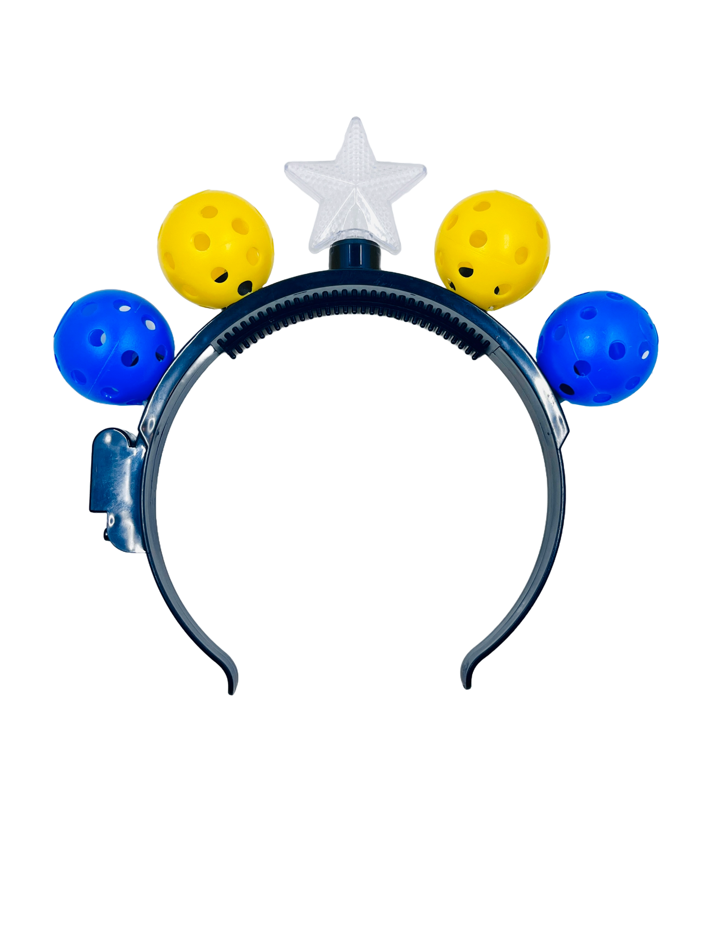 Mini Pickleball Star Headband With Flashing Lights | Fun Pickleball Gifts