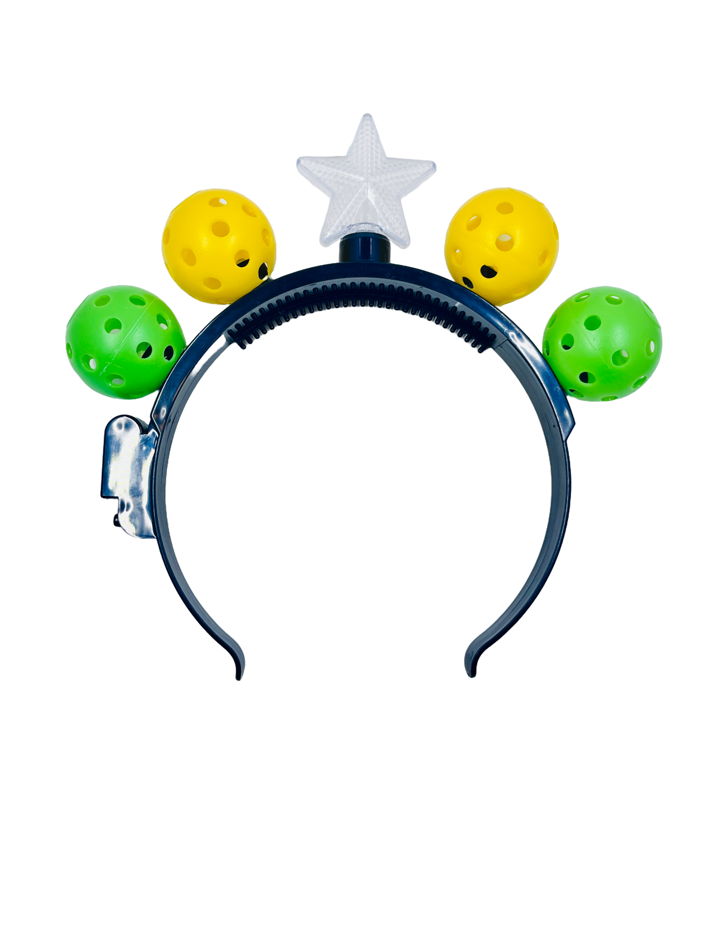 Mini Pickleball Star Headband With Flashing Lights | Fun Pickleball Gifts