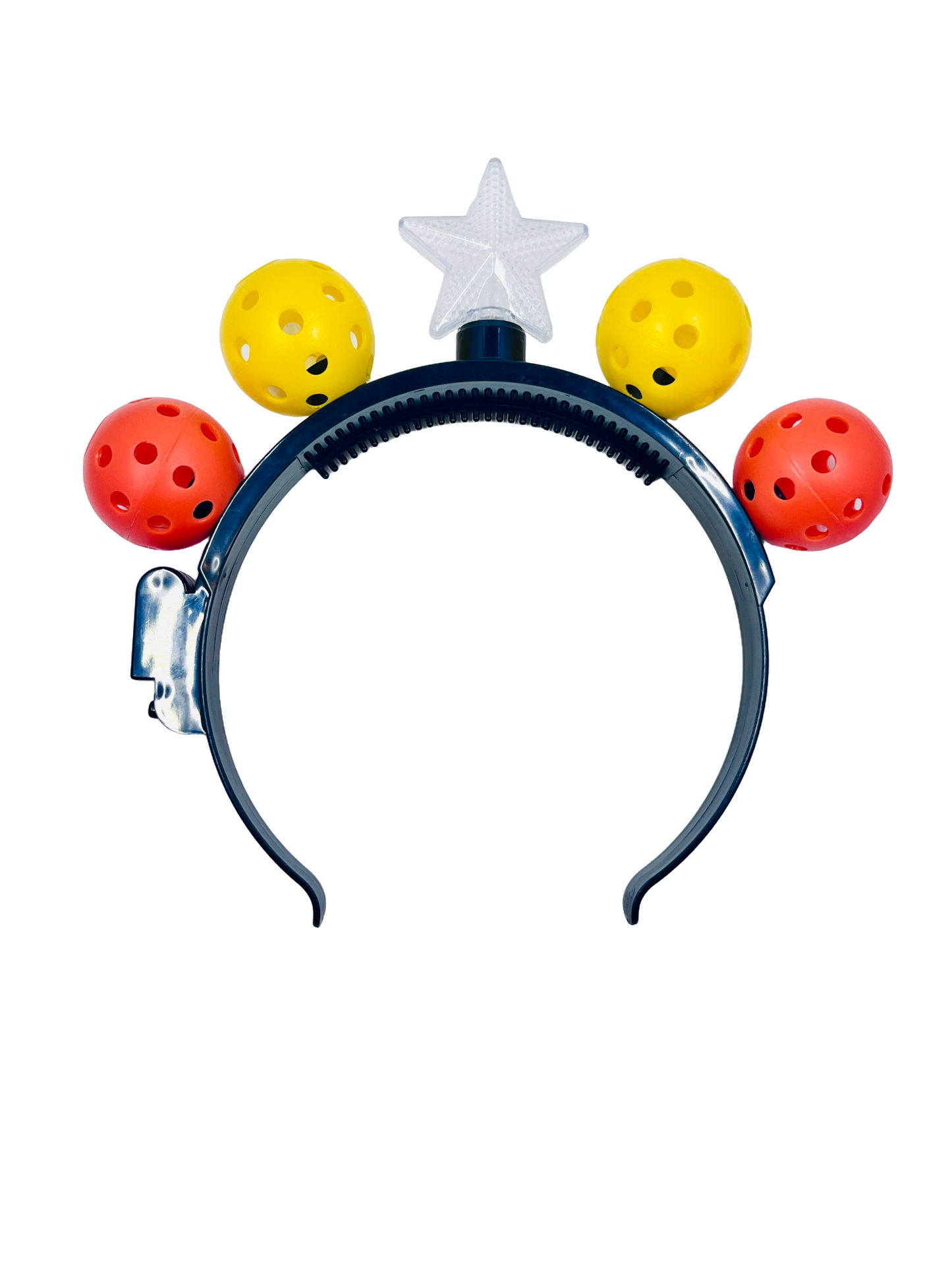 Mini Pickleball Star Headband With Flashing Lights | Fun Pickleball Gifts