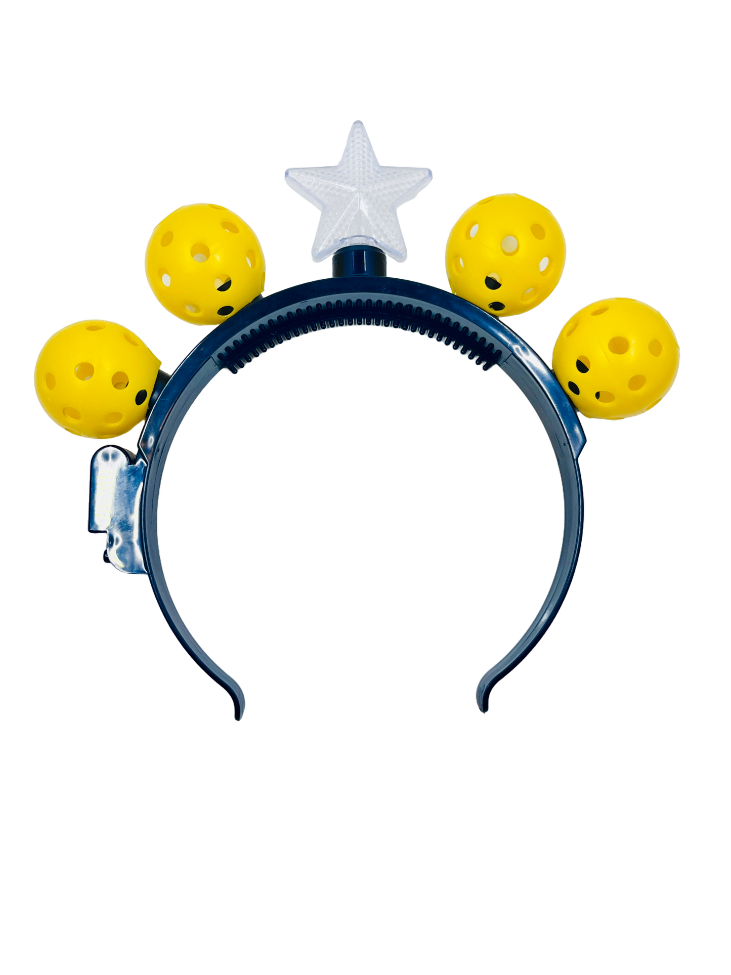 Mini Pickleball Star Headband With Flashing Lights | Fun Pickleball Gifts