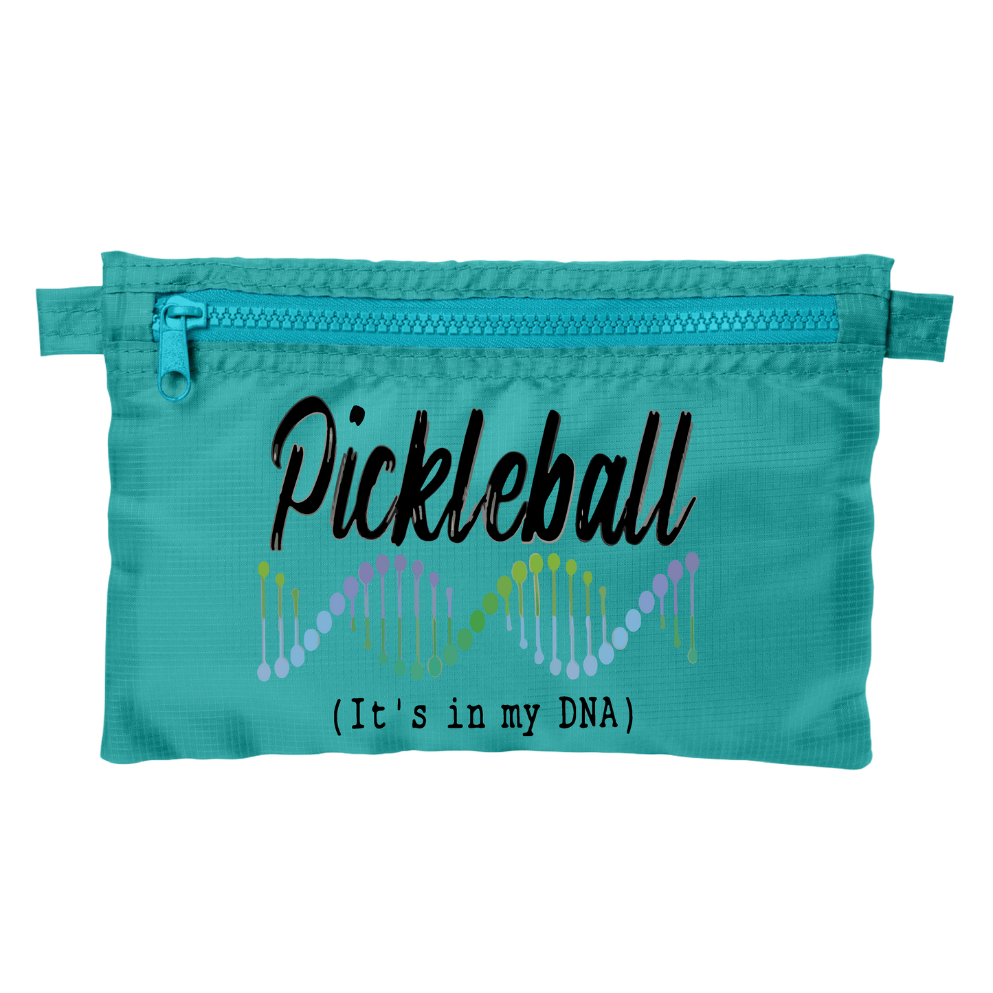 Pickleball Is In My DNA | Pickleball Stash Pouch Bag | Small Size Court Stash Bag