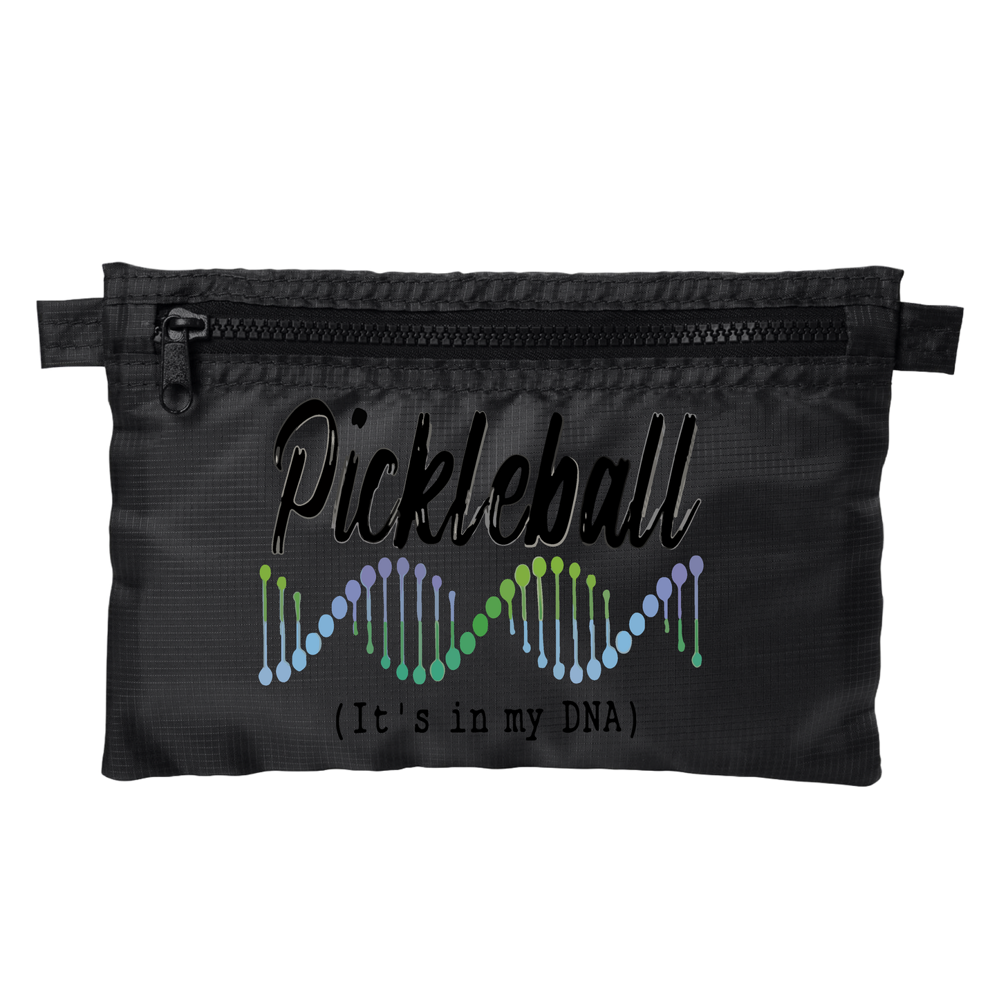 Pickleball Is In My DNA | Pickleball Stash Pouch Bag | Small Size Court Stash Bag