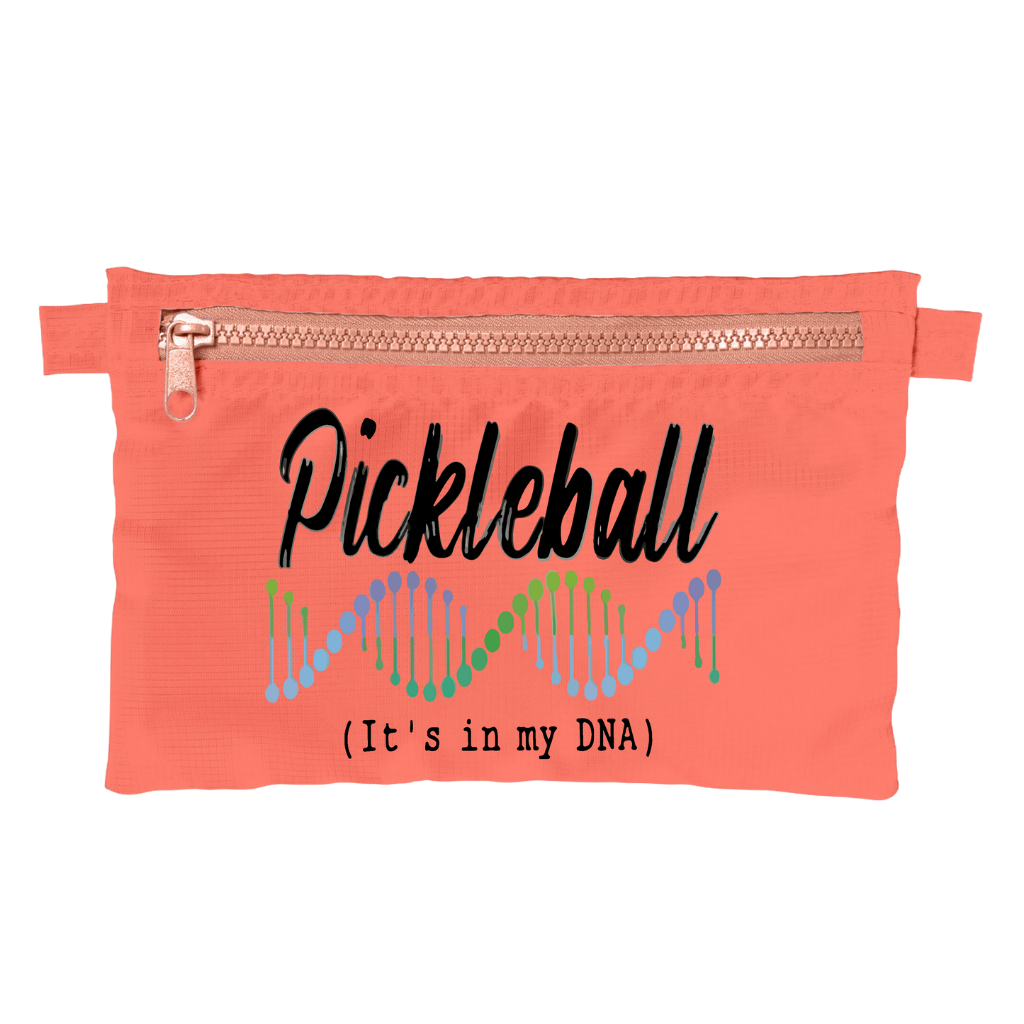 Pickleball Is In My DNA | Pickleball Stash Pouch Bag | Small Size Court Stash Bag