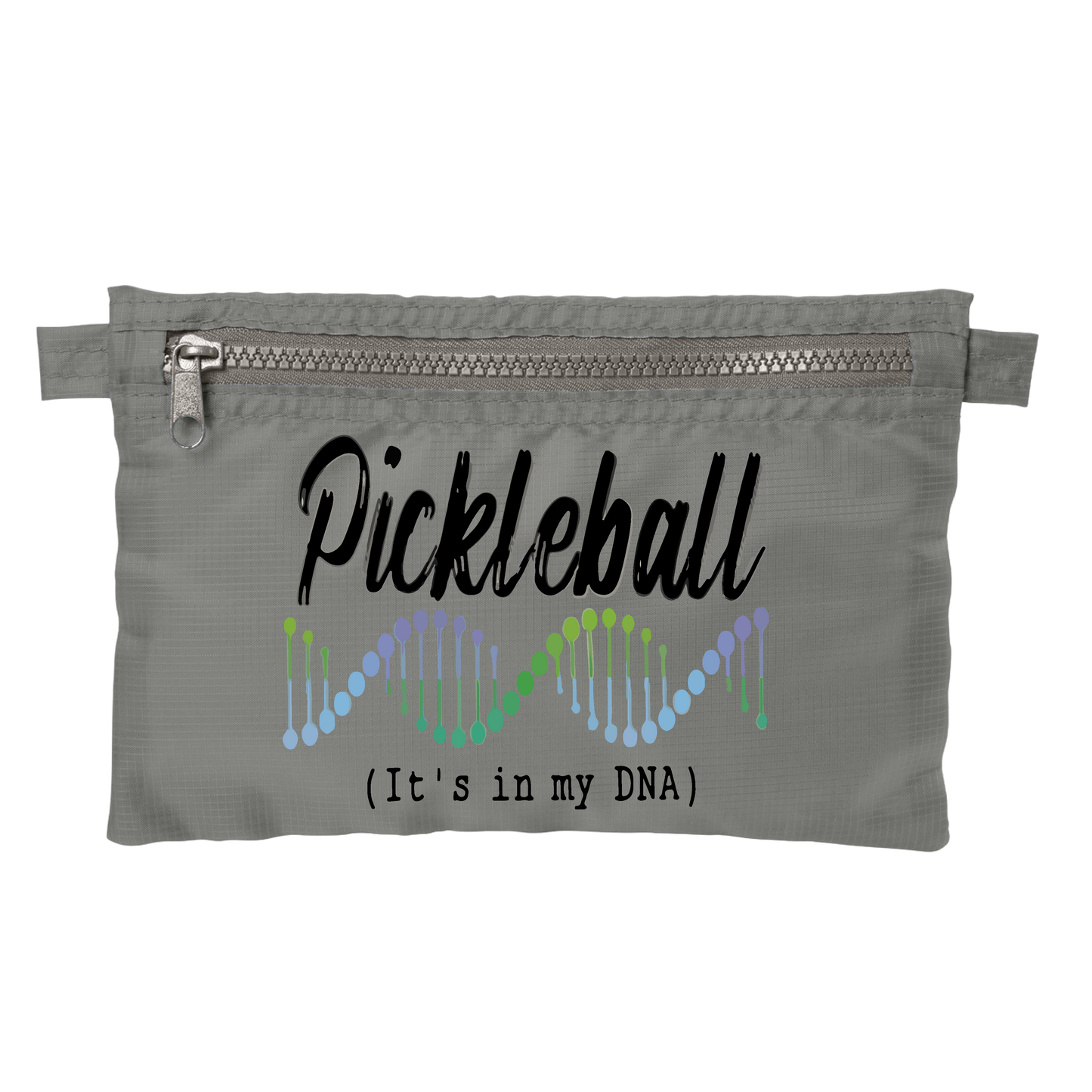 Pickleball Is In My DNA | Pickleball Stash Pouch Bag | Small Size Court Stash Bag